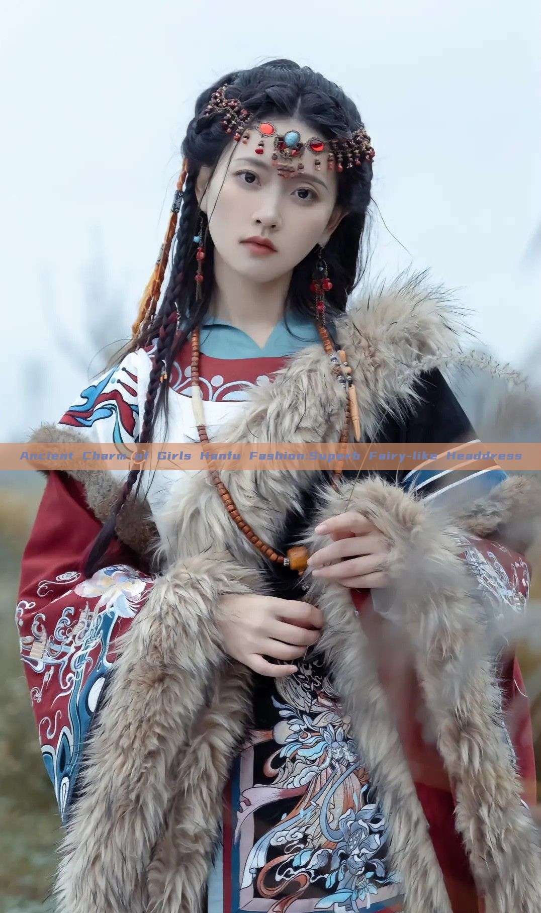 Ancient Charm of Girls Hanfu Fashion:Superb Fairy-like Headdress Ancient Charm of Girls Hanfu Fashion:Superb Fairy-like Headdress
