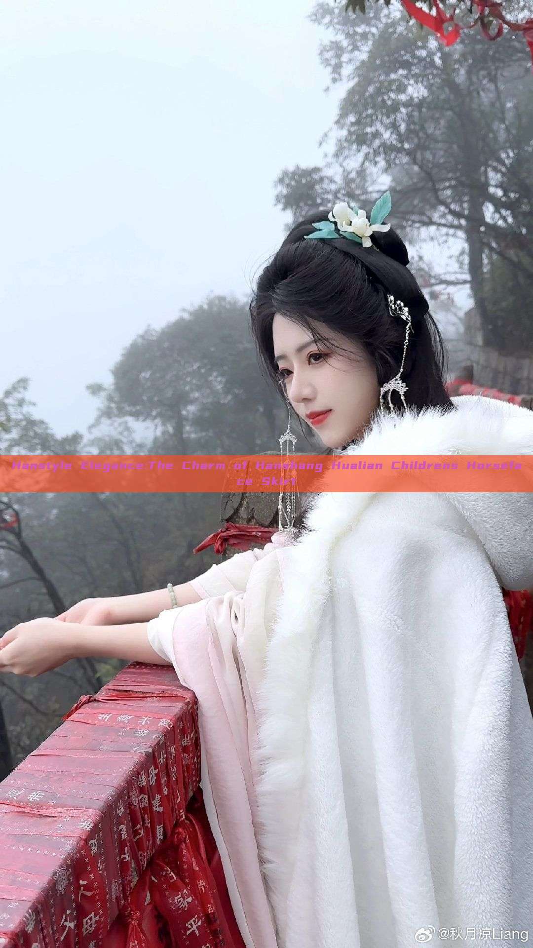 Hanstyle Elegance:The Charm of Hanshang Hualian Childrens Horseface Skirt Hanstyle Elegance:The Charm of Hanshang Hualian Childrens Horseface Skirt
