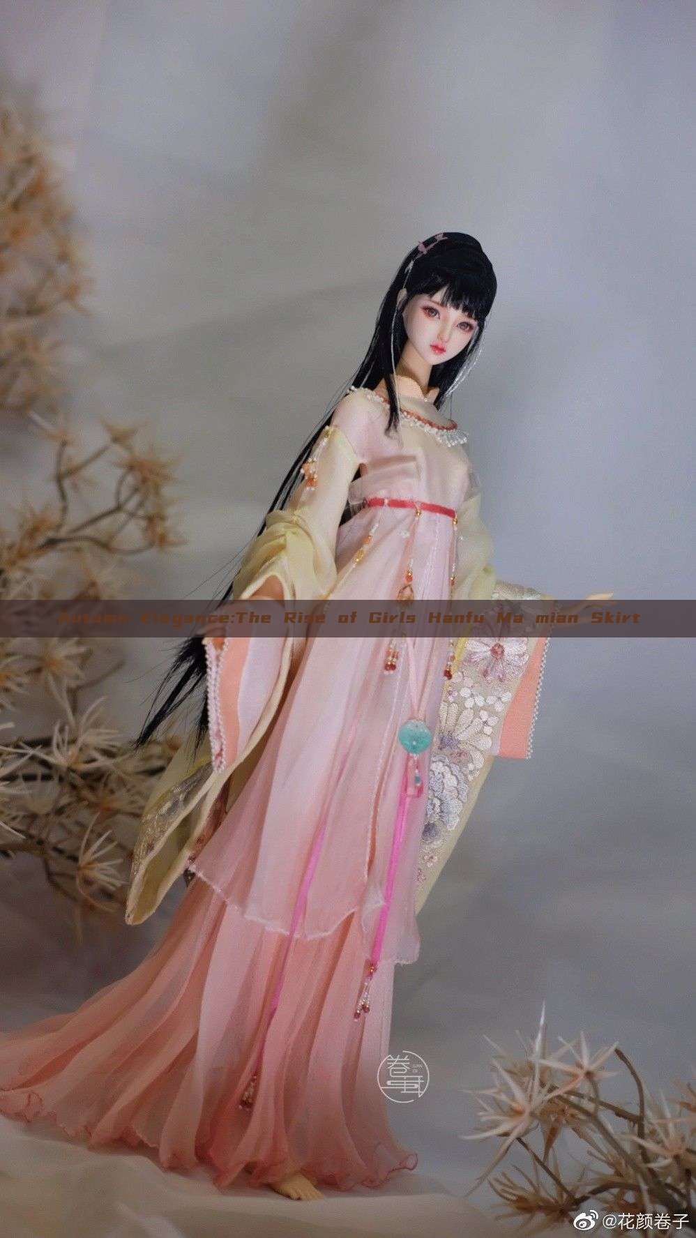 Autumn Elegance:The Rise of Girls Hanfu Ma mian Skirt Autumn Elegance:The Rise of Girls Hanfu Ma mian Skirt