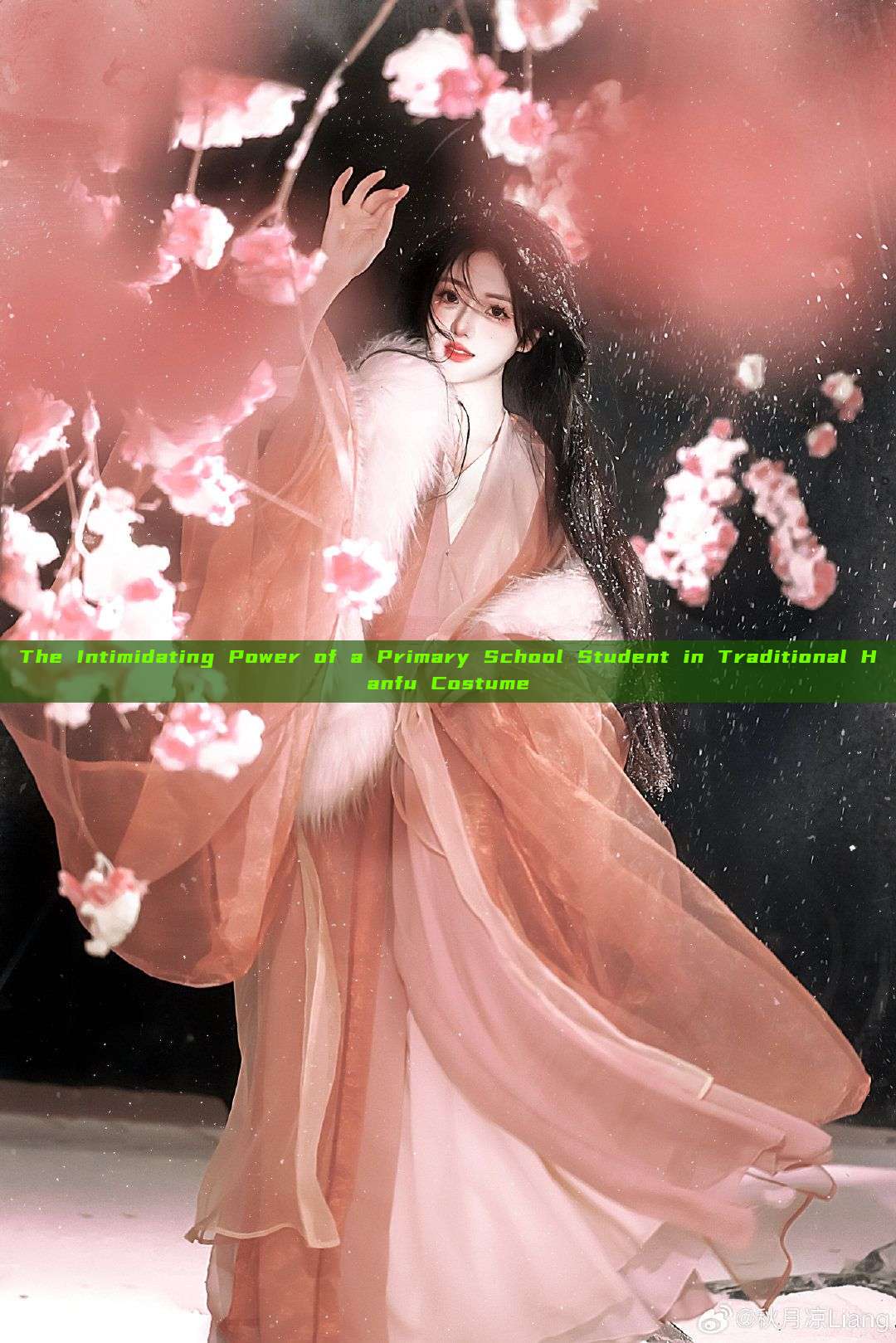 The Intimidating Power of a Primary School Student in Traditional Hanfu Costume The Intimidating Power of a Primary School Student in Traditional Hanfu Costume