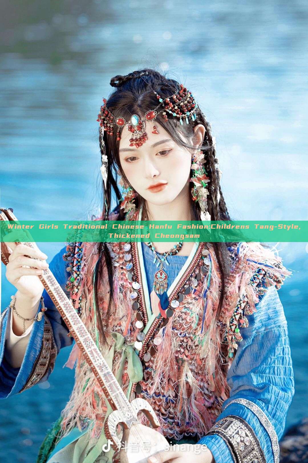 Winter Girls Traditional Chinese Hanfu Fashion:Childrens Tang-Style,Thickened Cheongsam Winter Girls Traditional Chinese Hanfu Fashion:Childrens Tang-Style,Thickened Cheongsam