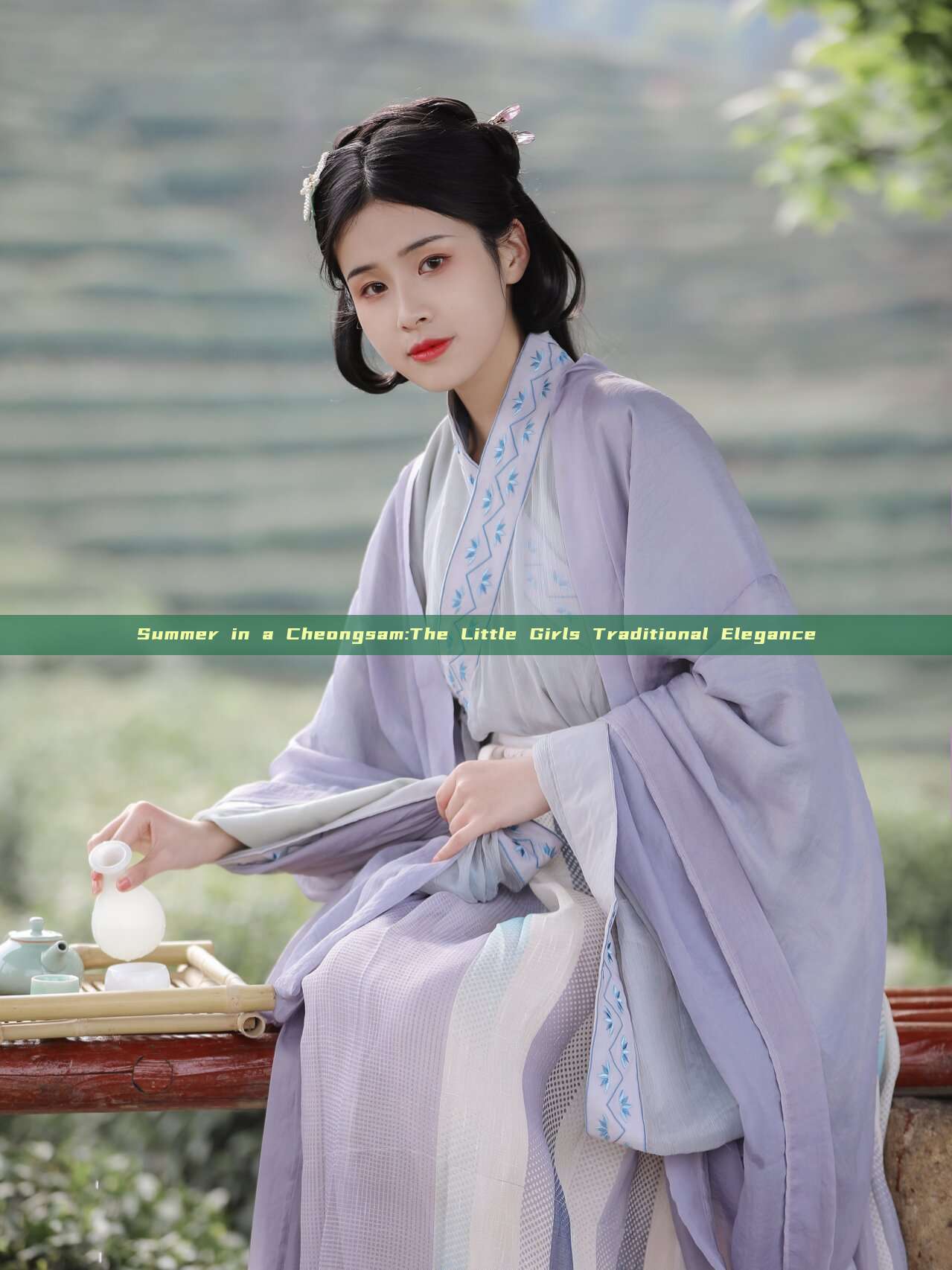 Summer in a Cheongsam:The Little Girls Traditional Elegance Summer in a Cheongsam:The Little Girls Traditional Elegance