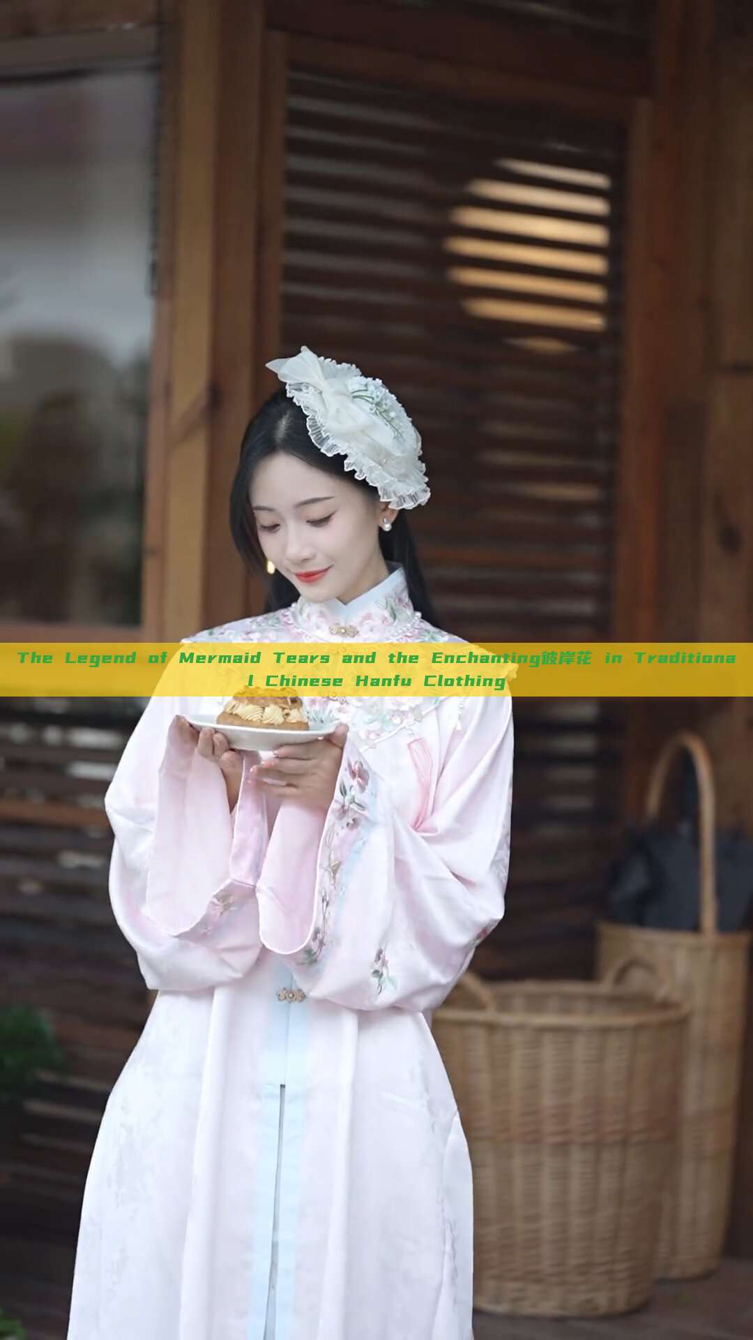 The Legend of Mermaid Tears and the Enchanting彼岸花 in Traditional Chinese Hanfu Clothing The Legend of Mermaid Tears and the Enchanting彼岸花 in Traditional Chinese Hanfu Clothing