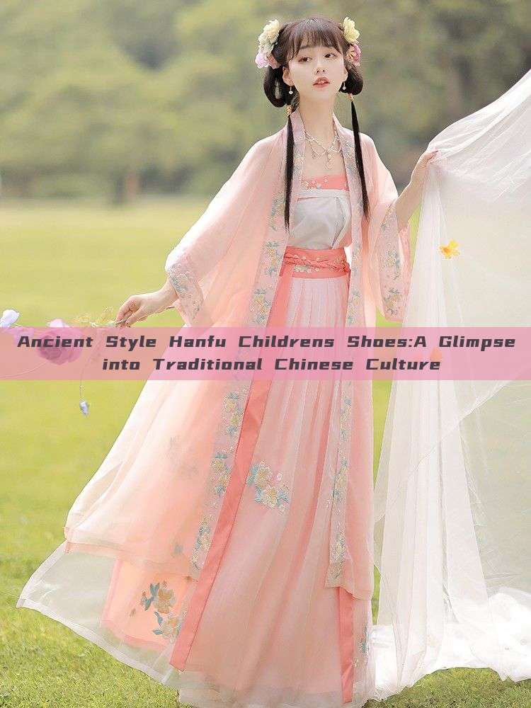 Ancient Style Hanfu Childrens Shoes:A Glimpse into Traditional Chinese Culture Ancient Style Hanfu Childrens Shoes:A Glimpse into Traditional Chinese Culture