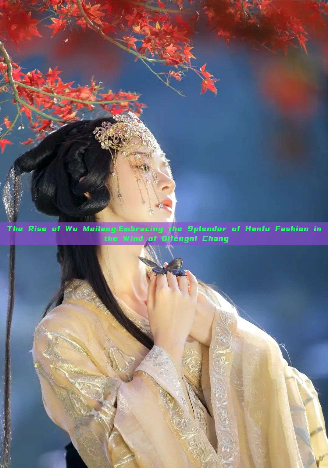 The Rise of Wu Meilang:Embracing the Splendor of Hanfu Fashion in the Wind of Qifengni Chang The Rise of Wu Meilang:Embracing the Splendor of Hanfu Fashion in the Wind of Qifengni Chang