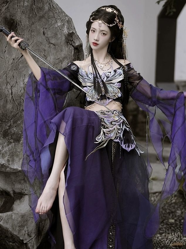 仙风道骨的小学生汉服发饰全套 仙风道骨的小学生汉服发饰全套