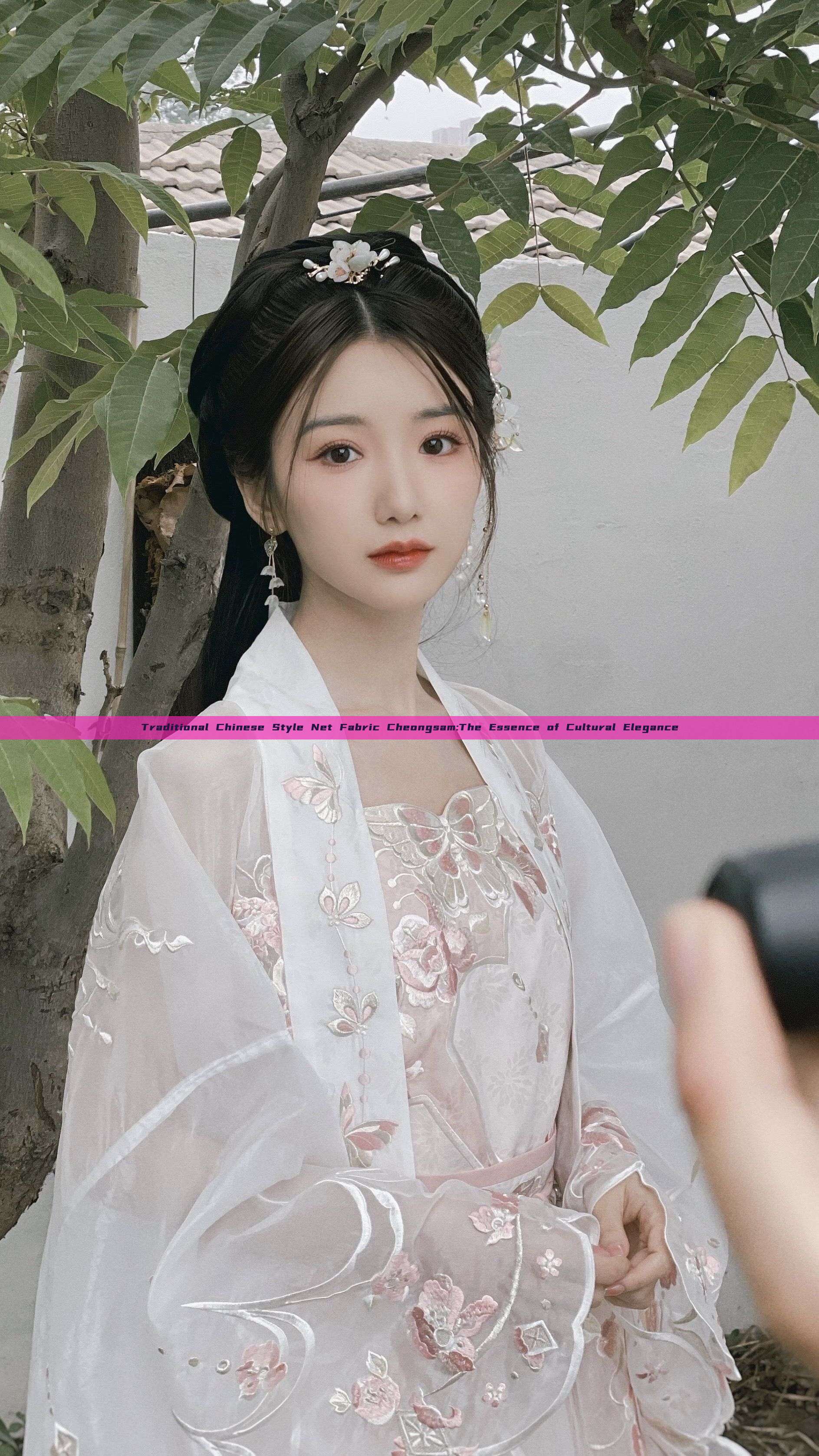 Traditional Chinese Style Net Fabric Cheongsam:The Essence of Cultural Elegance Traditional Chinese Style Net Fabric Cheongsam:The Essence of Cultural Elegance