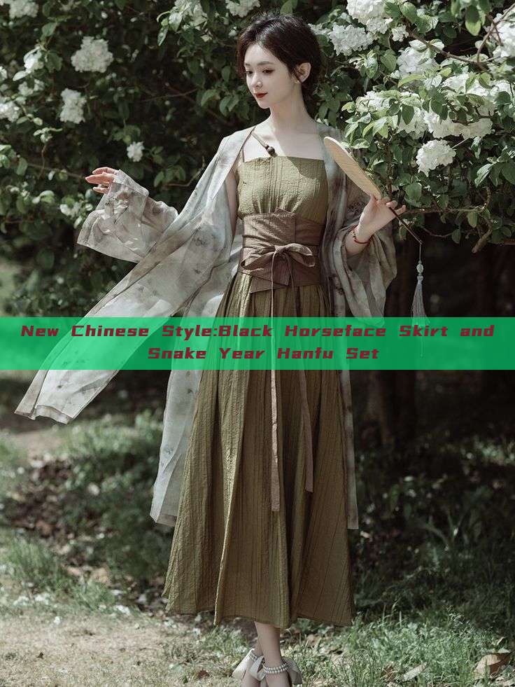 New Chinese Style:Black Horseface Skirt and Snake Year Hanfu Set New Chinese Style:Black Horseface Skirt and Snake Year Hanfu Set
