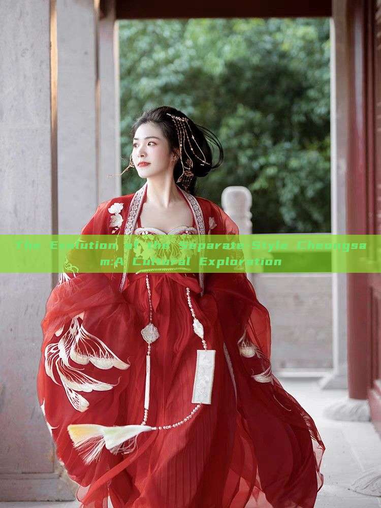 The Evolution of the Separate-Style Cheongsam:A Cultural Exploration The Evolution of the Separate-Style Cheongsam:A Cultural Exploration