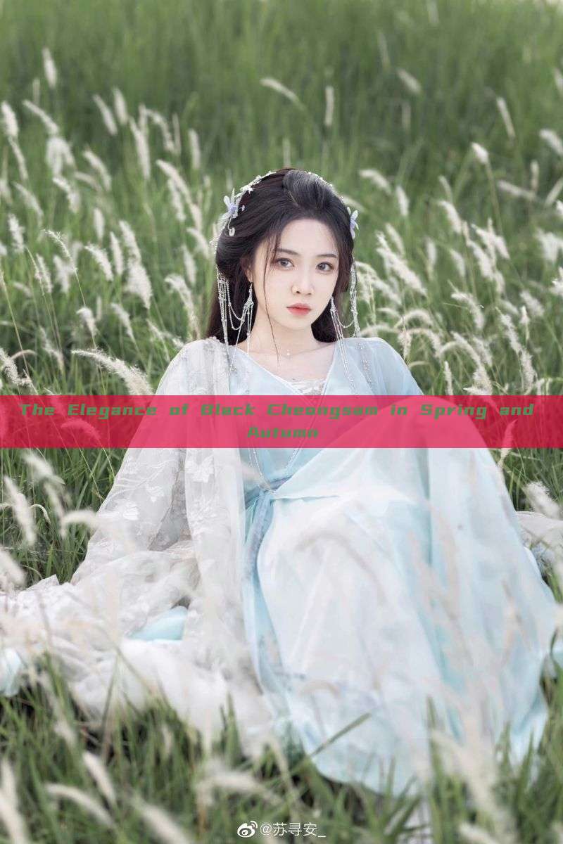 The Elegance of Black Cheongsam in Spring and Autumn The Elegance of Black Cheongsam in Spring and Autumn