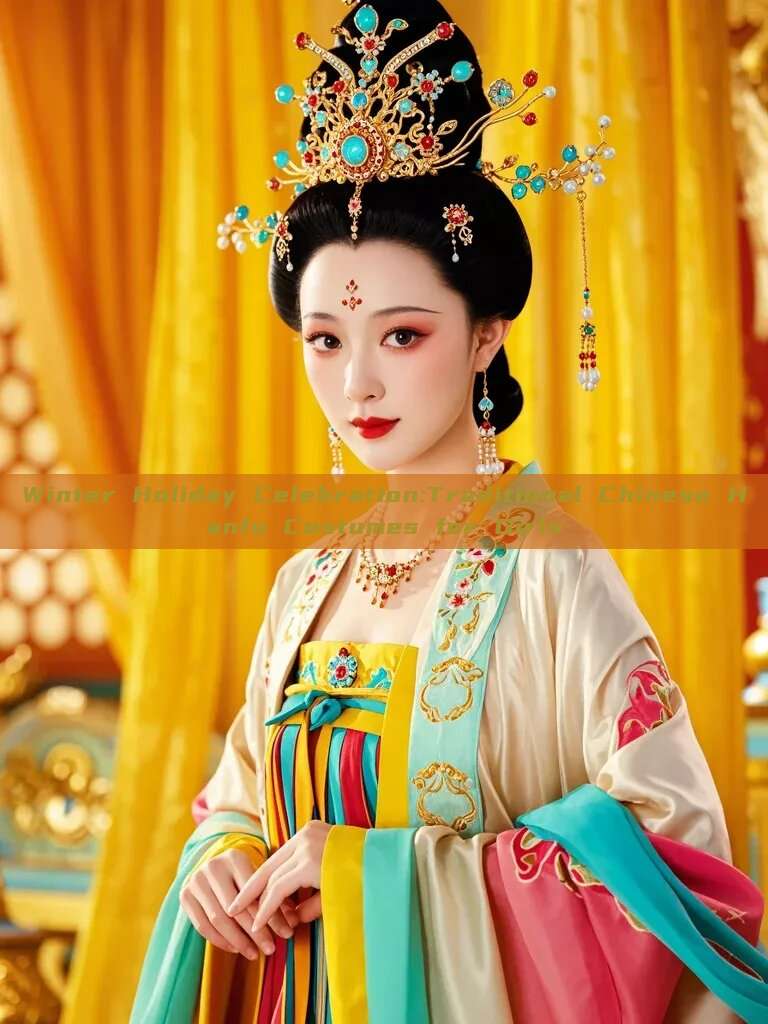 Winter Holiday Celebration:Traditional Chinese Hanfu Costumes for Girls Winter Holiday Celebration:Traditional Chinese Hanfu Costumes for Girls