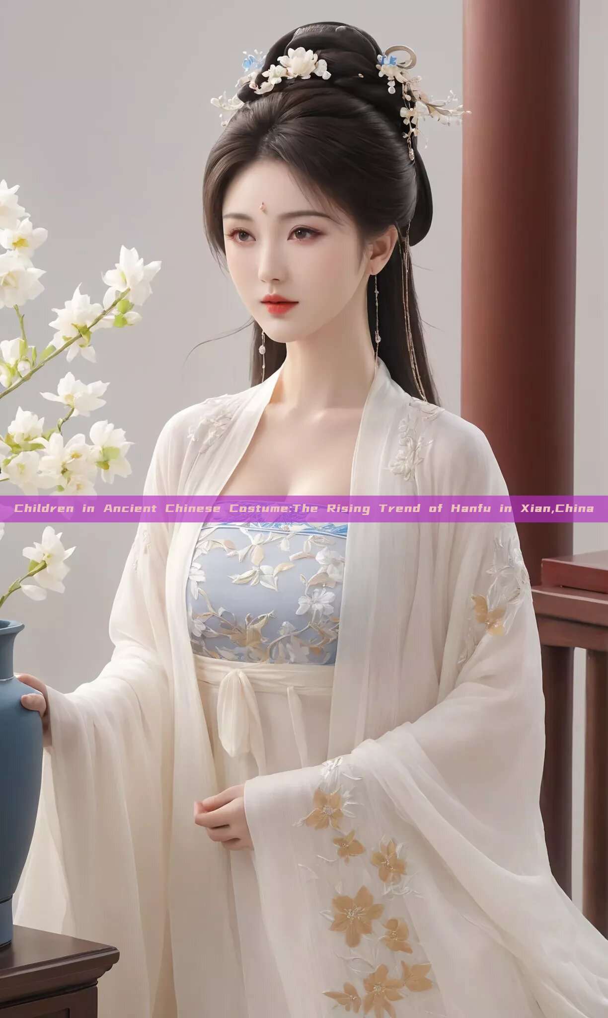 Children in Ancient Chinese Costume:The Rising Trend of Hanfu in Xian,China Children in Ancient Chinese Costume:The Rising Trend of Hanfu in Xian,China