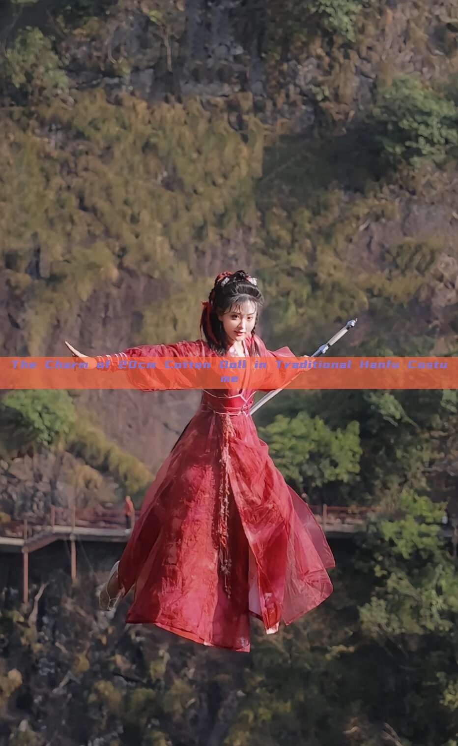 The Charm of 20cm Cotton Doll in Traditional Hanfu Costume The Charm of 20cm Cotton Doll in Traditional Hanfu Costume