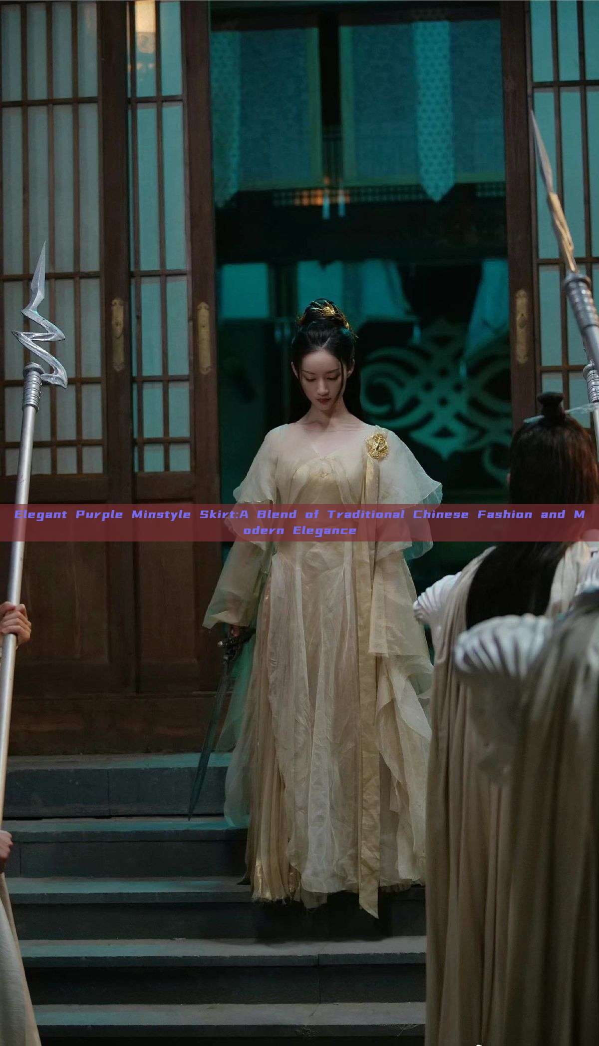 Elegant Purple Minstyle Skirt:A Blend of Traditional Chinese Fashion and Modern Elegance Elegant Purple Minstyle Skirt:A Blend of Traditional Chinese Fashion and Modern Elegance