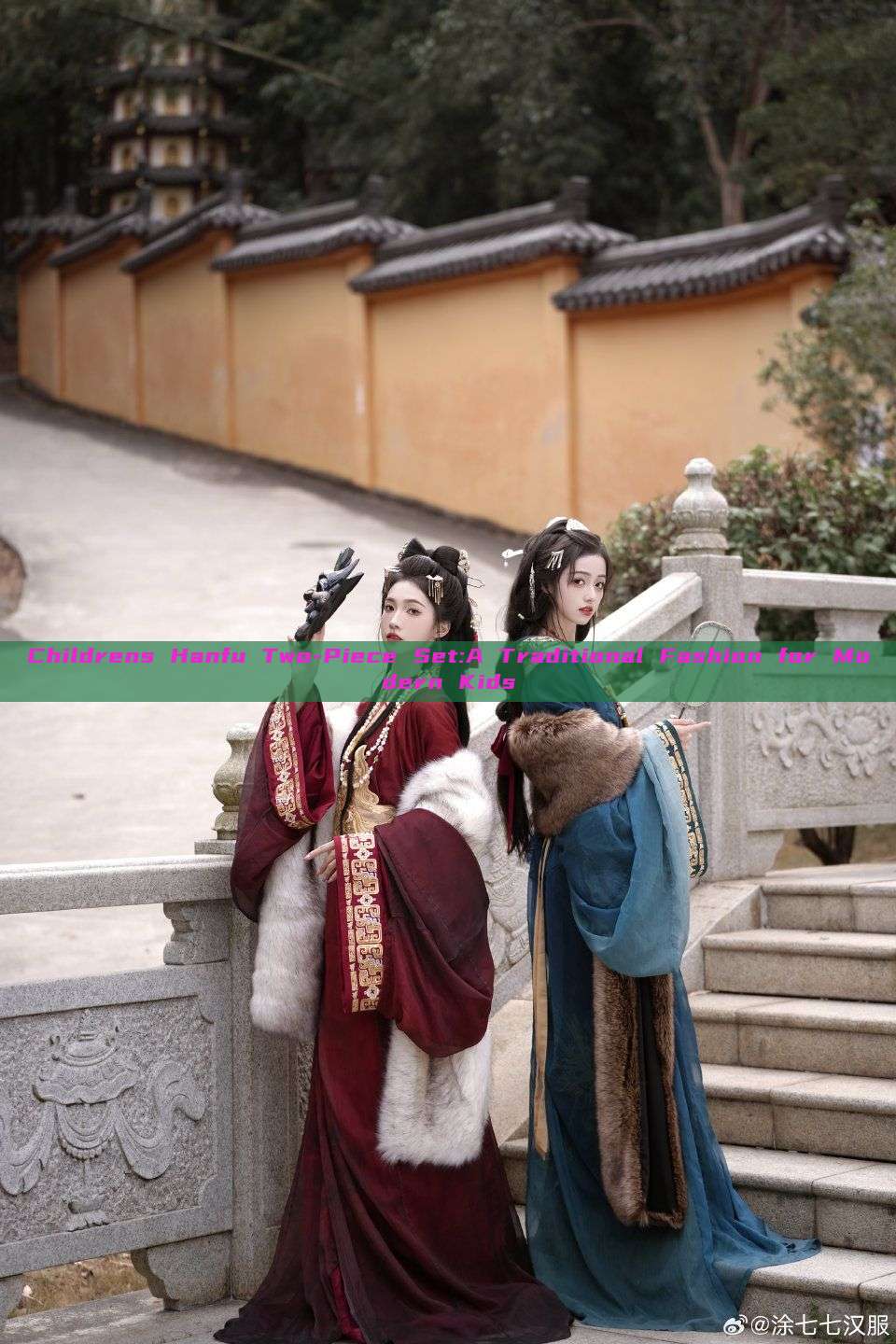 Childrens Hanfu Two-Piece Set:A Traditional Fashion for Modern Kids Childrens Hanfu Two-Piece Set:A Traditional Fashion for Modern Kids
