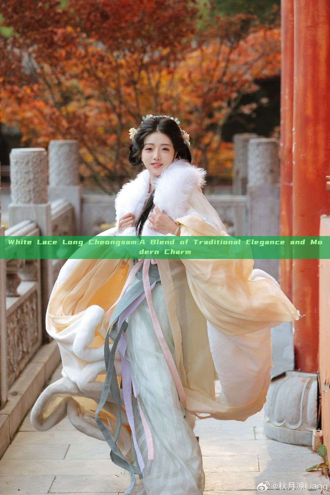 White Lace Long Cheongsam:A Blend of Traditional Elegance and Modern Charm White Lace Long Cheongsam:A Blend of Traditional Elegance and Modern Charm