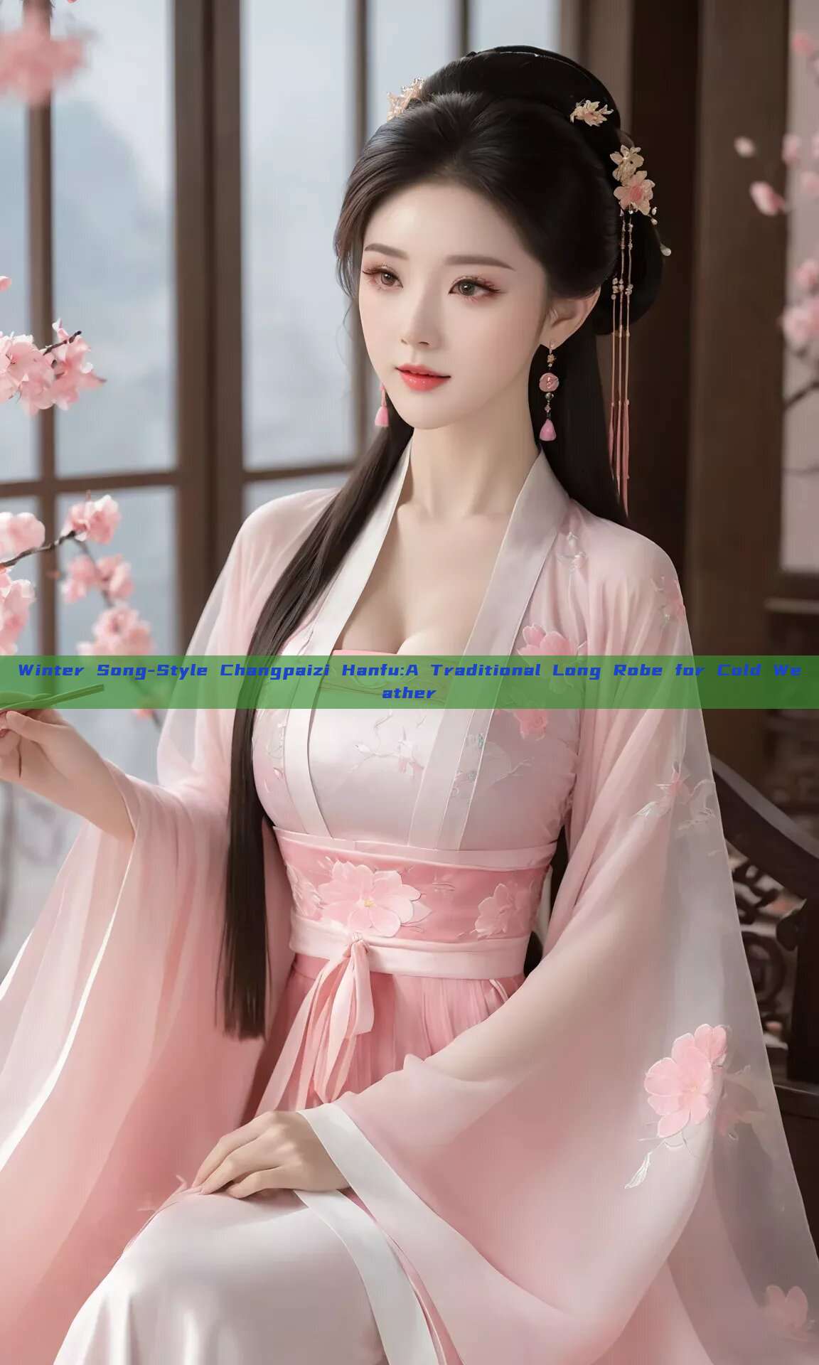 Winter Song-Style Changpaizi Hanfu:A Traditional Long Robe for Cold Weather