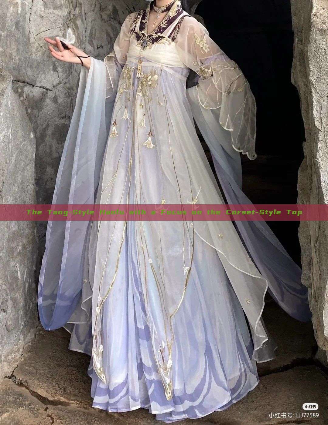 The Tang-Style Hanfu with a Focus on the Corset-Style Top The Tang-Style Hanfu with a Focus on the Corset-Style Top