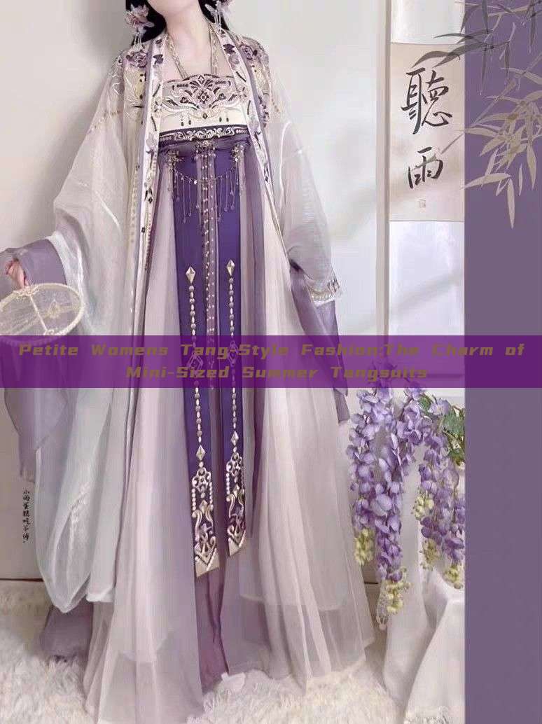 Petite Womens Tang-Style Fashion:The Charm of Mini-Sized Summer Tangsuits Petite Womens Tang-Style Fashion:The Charm of Mini-Sized Summer Tangsuits