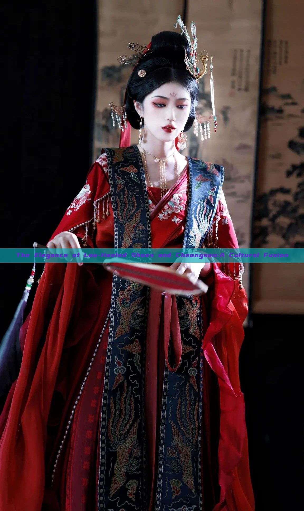 The Elegance of Low-Heeled Shoes and Cheongsam:A Cultural Fusion The Elegance of Low-Heeled Shoes and Cheongsam:A Cultural Fusion