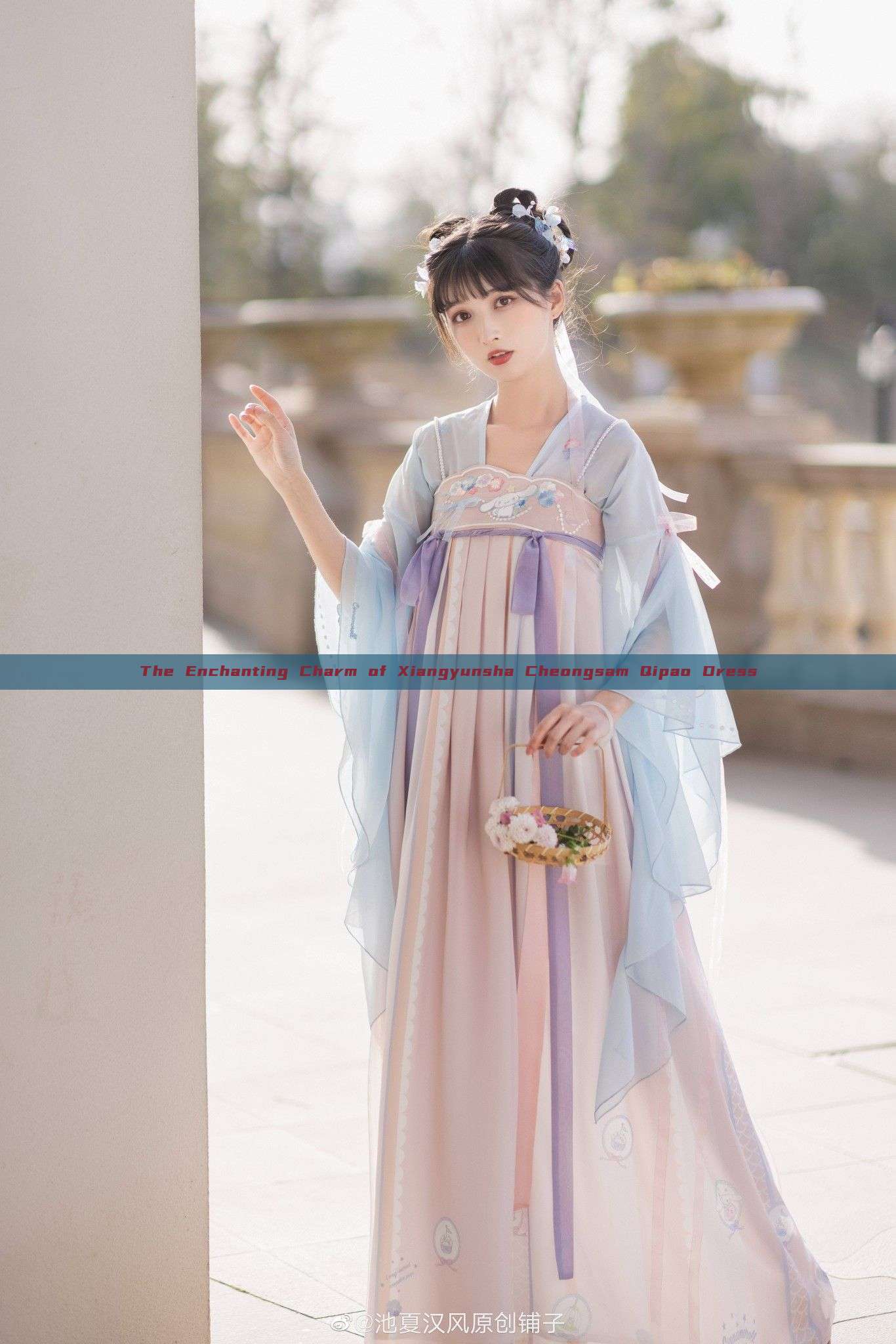 The Enchanting Charm of Xiangyunsha Cheongsam Qipao Dress The Enchanting Charm of Xiangyunsha Cheongsam Qipao Dress