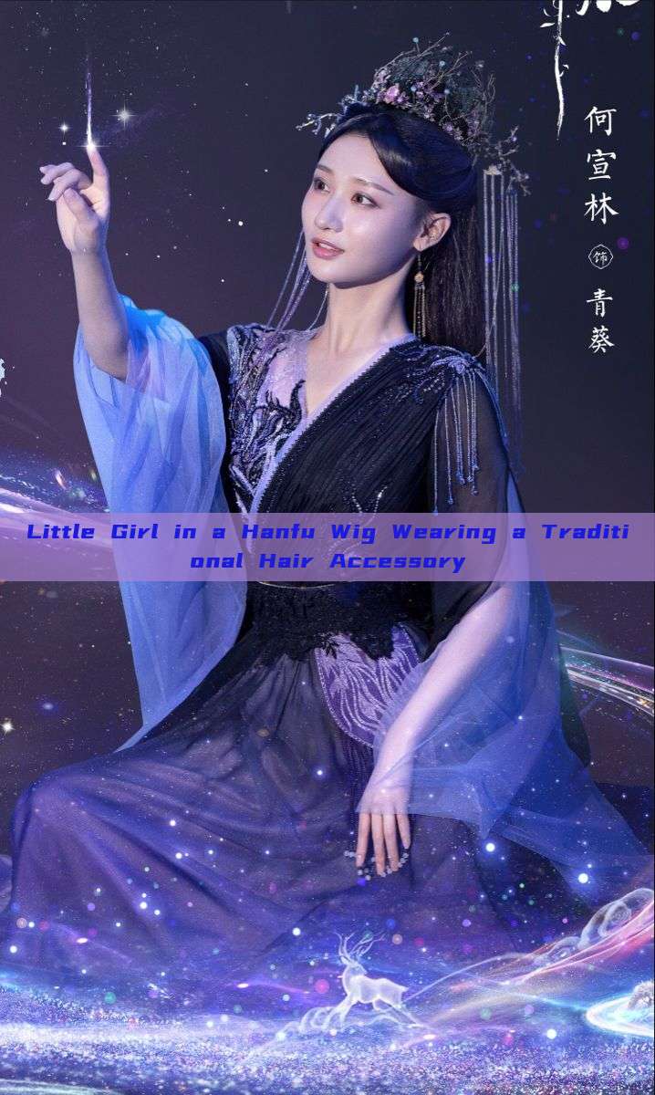 Little Girl in a Hanfu Wig Wearing a Traditional Hair Accessory Little Girl in a Hanfu Wig Wearing a Traditional Hair Accessory