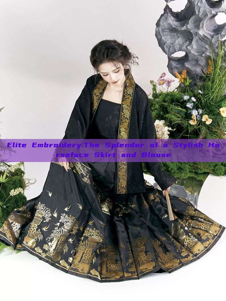 Elite Embroidery:The Splendor of a Stylish Horseface Skirt and Blouse Elite Embroidery:The Splendor of a Stylish Horseface Skirt and Blouse