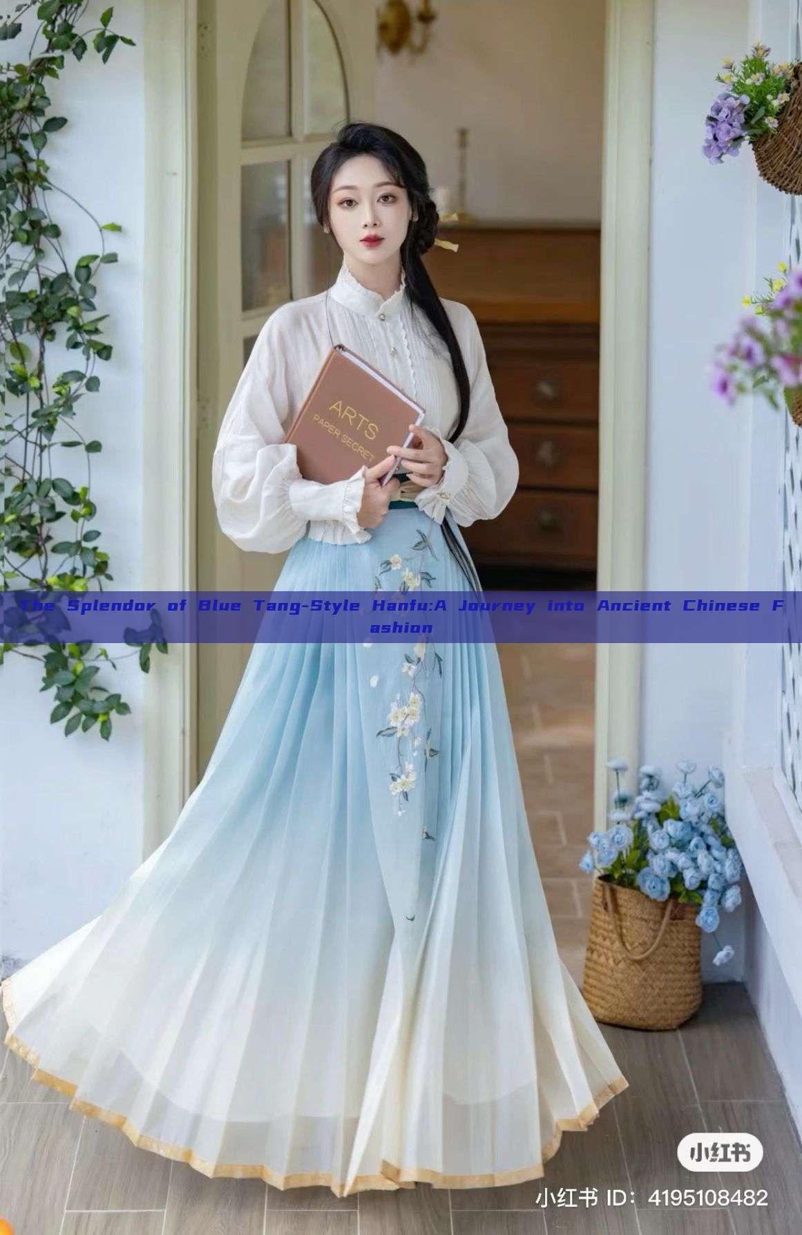 The Splendor of Blue Tang-Style Hanfu:A Journey into Ancient Chinese Fashion The Splendor of Blue Tang-Style Hanfu:A Journey into Ancient Chinese Fashion