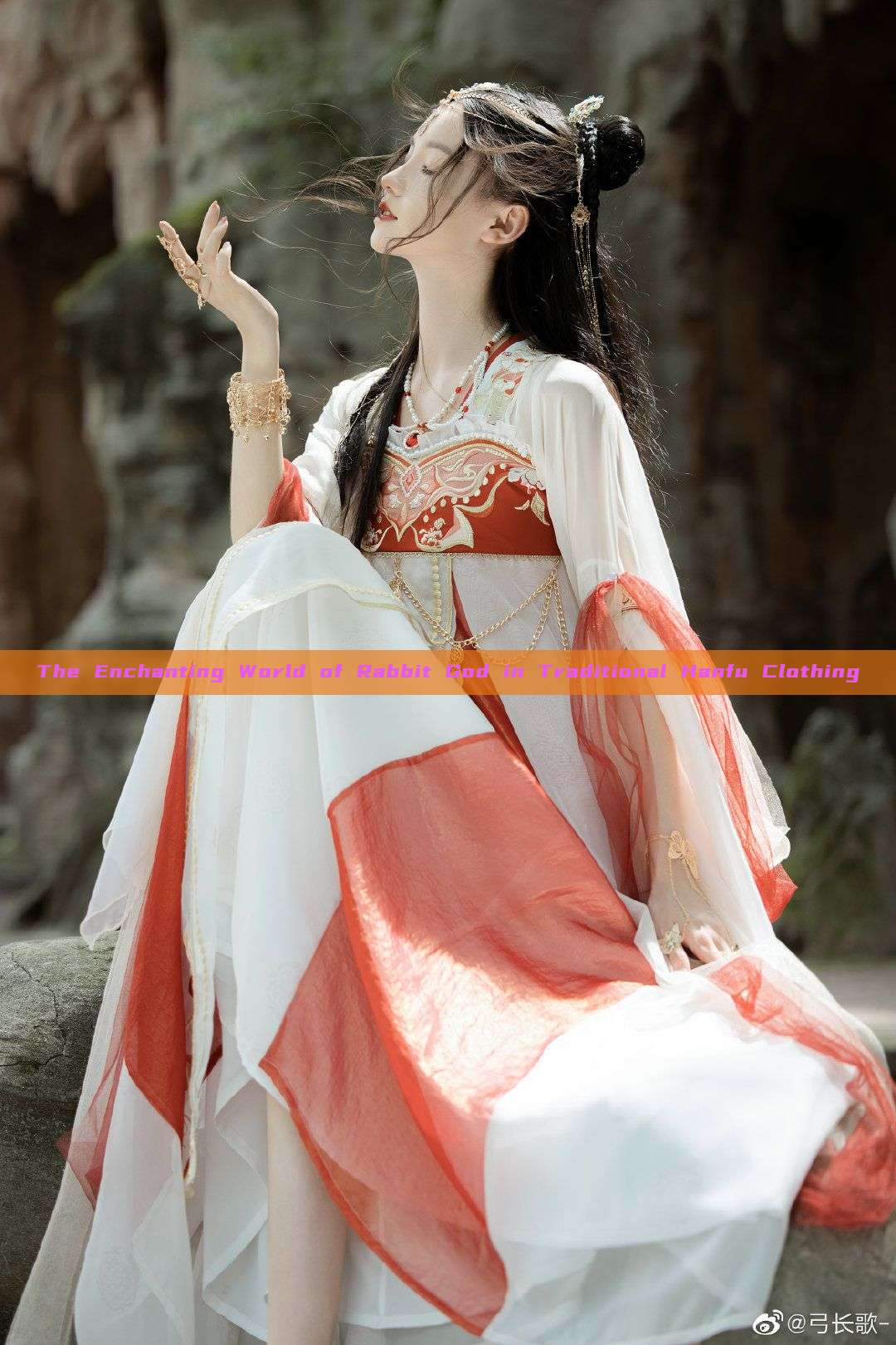 The Enchanting World of Rabbit God in Traditional Hanfu Clothing The Enchanting World of Rabbit God in Traditional Hanfu Clothing