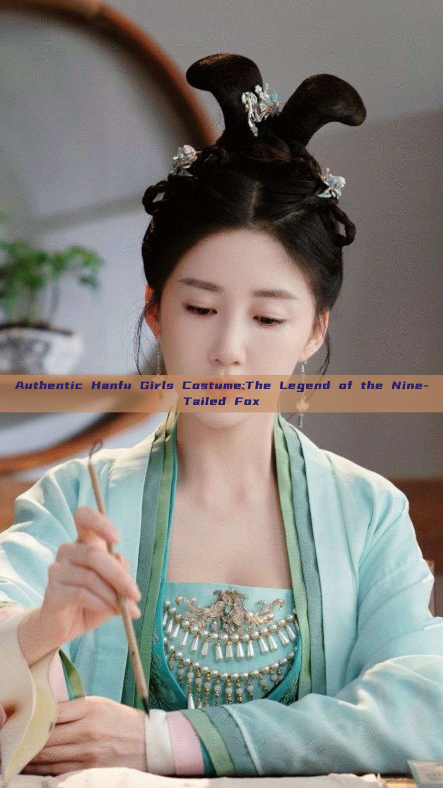 Authentic Hanfu Girls Costume:The Legend of the Nine-Tailed Fox Authentic Hanfu Girls Costume:The Legend of the Nine-Tailed Fox