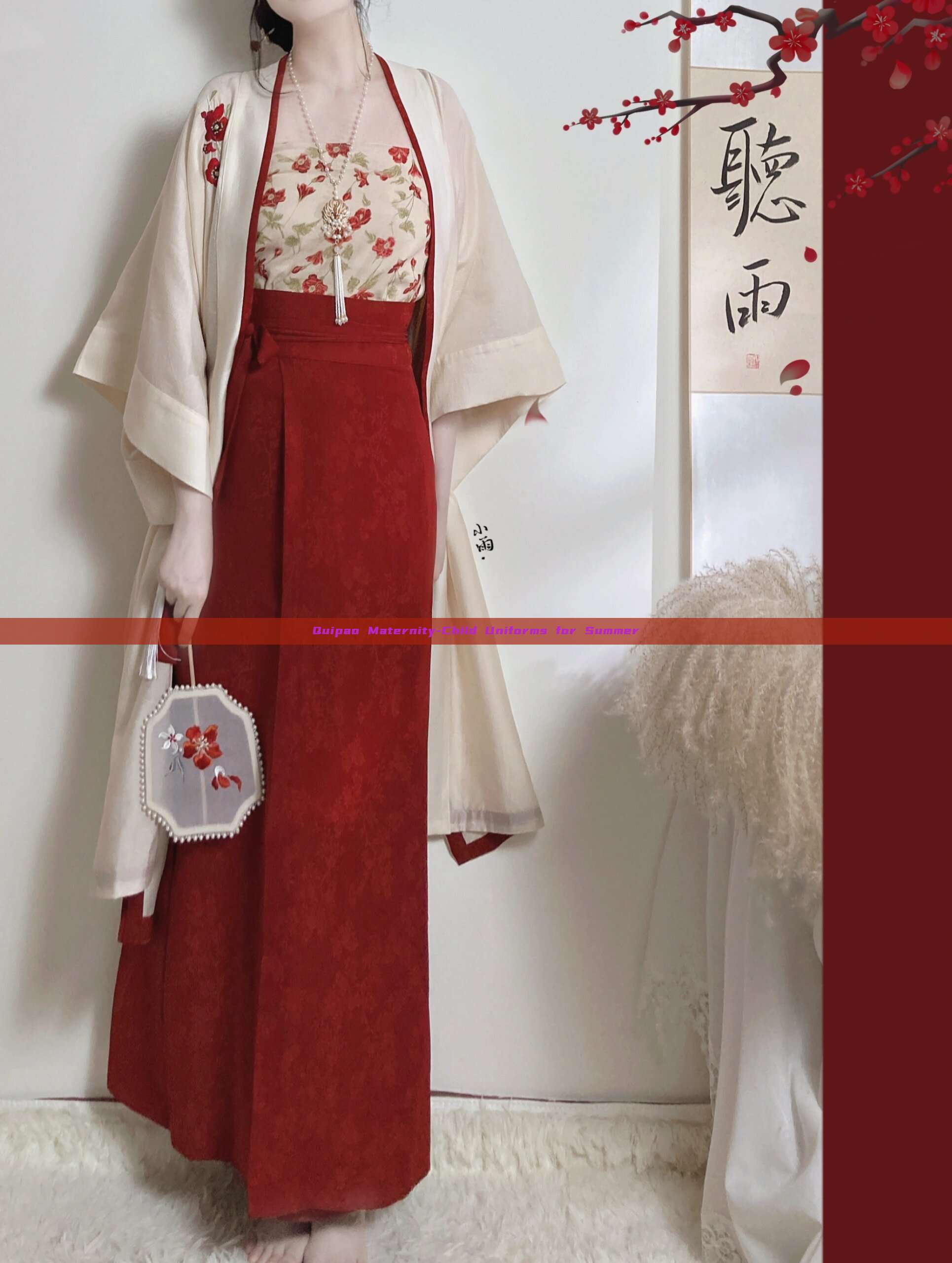 Quipao Maternity-Child Uniforms for Summer Quipao Maternity-Child Uniforms for Summer