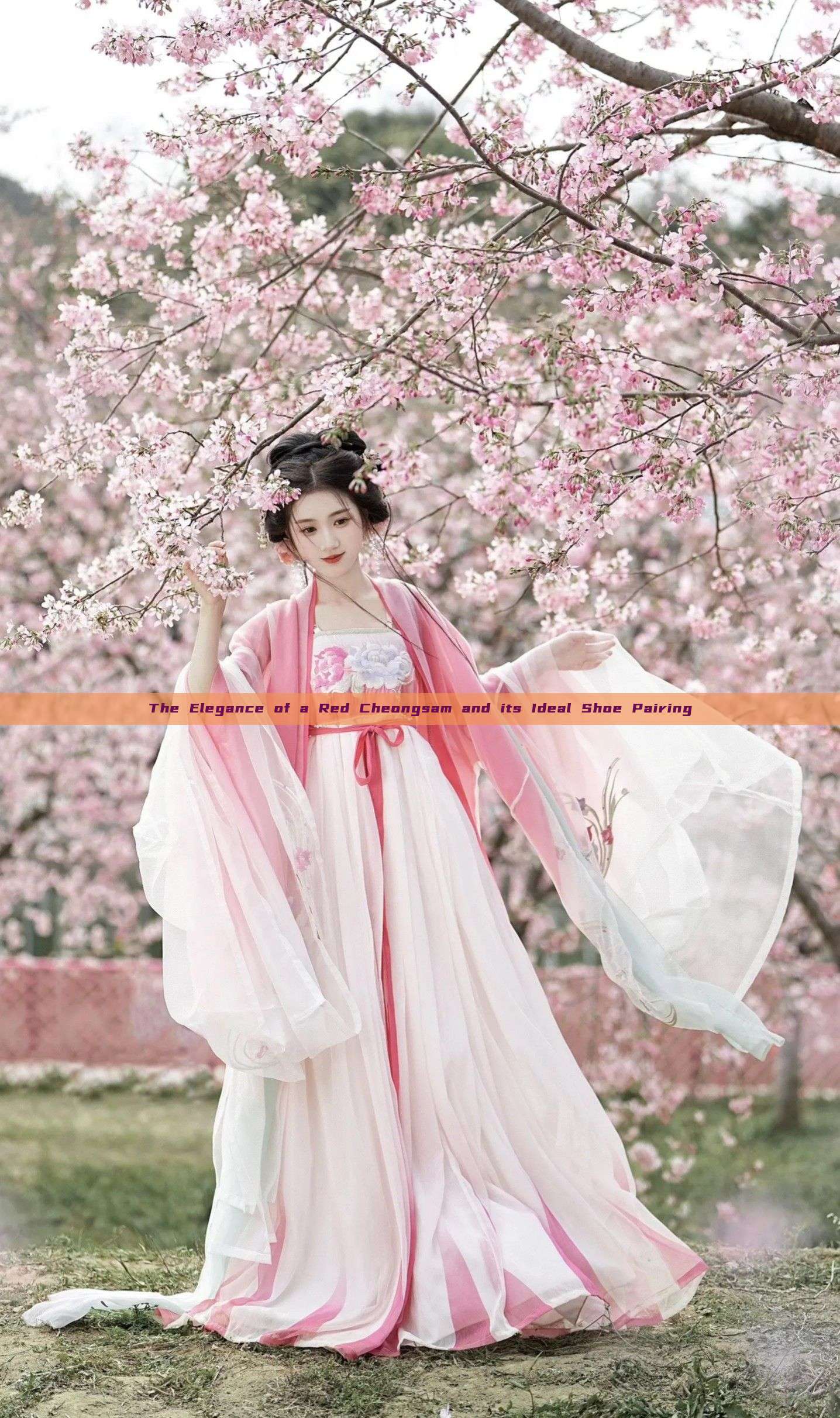 The Elegance of a Red Cheongsam and its Ideal Shoe Pairing The Elegance of a Red Cheongsam and its Ideal Shoe Pairing