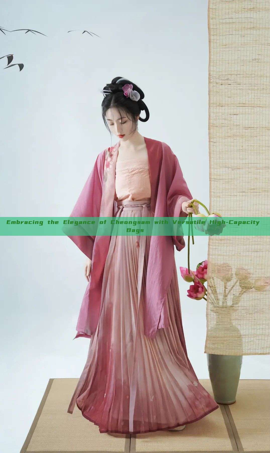 Embracing the Elegance of Cheongsam with Versatile High-Capacity Bags Embracing the Elegance of Cheongsam with Versatile High-Capacity Bags