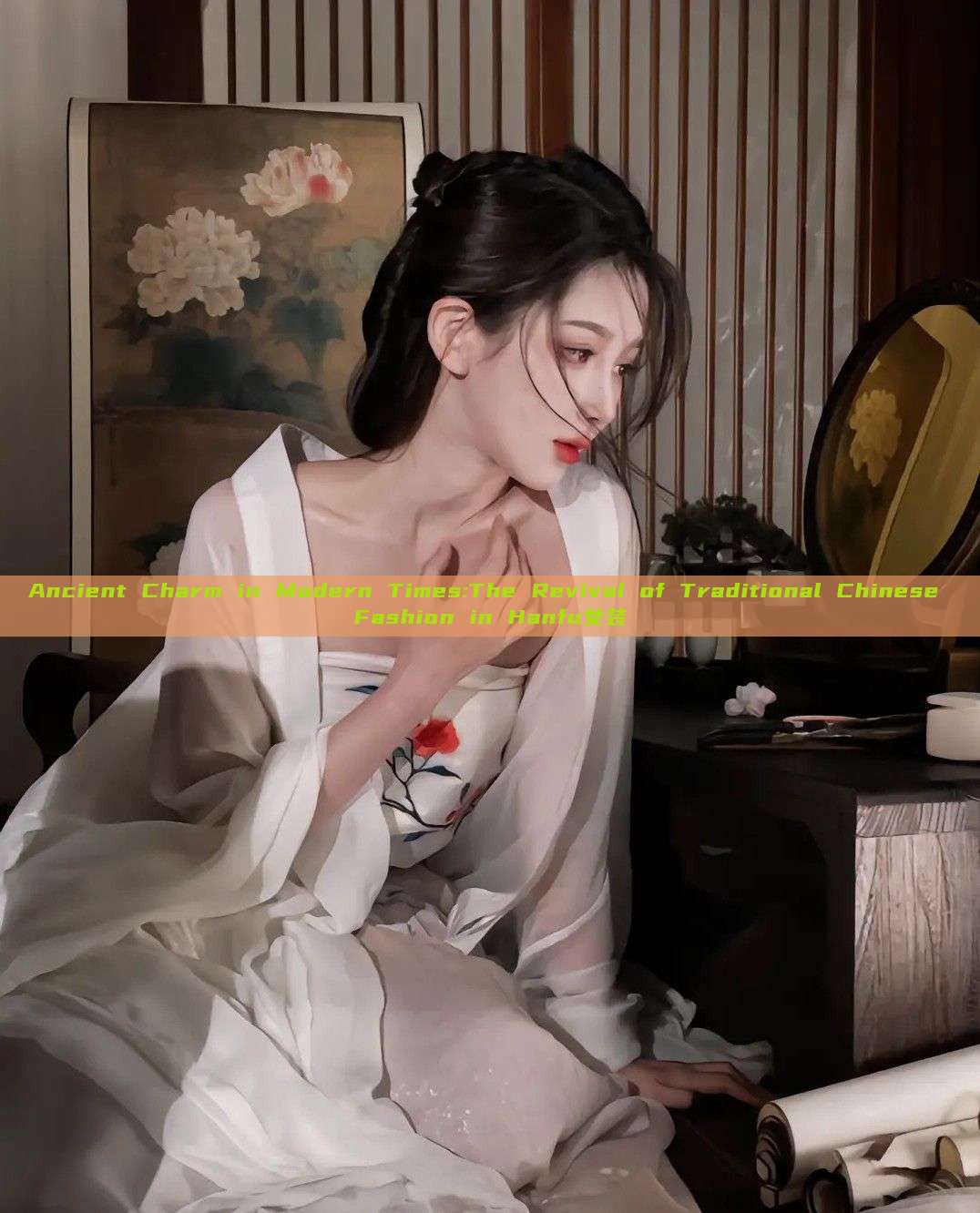 Ancient Charm in Modern Times:The Revival of Traditional Chinese Fashion in Hanfu女装 Ancient Charm in Modern Times:The Revival of Traditional Chinese Fashion in Hanfu女装