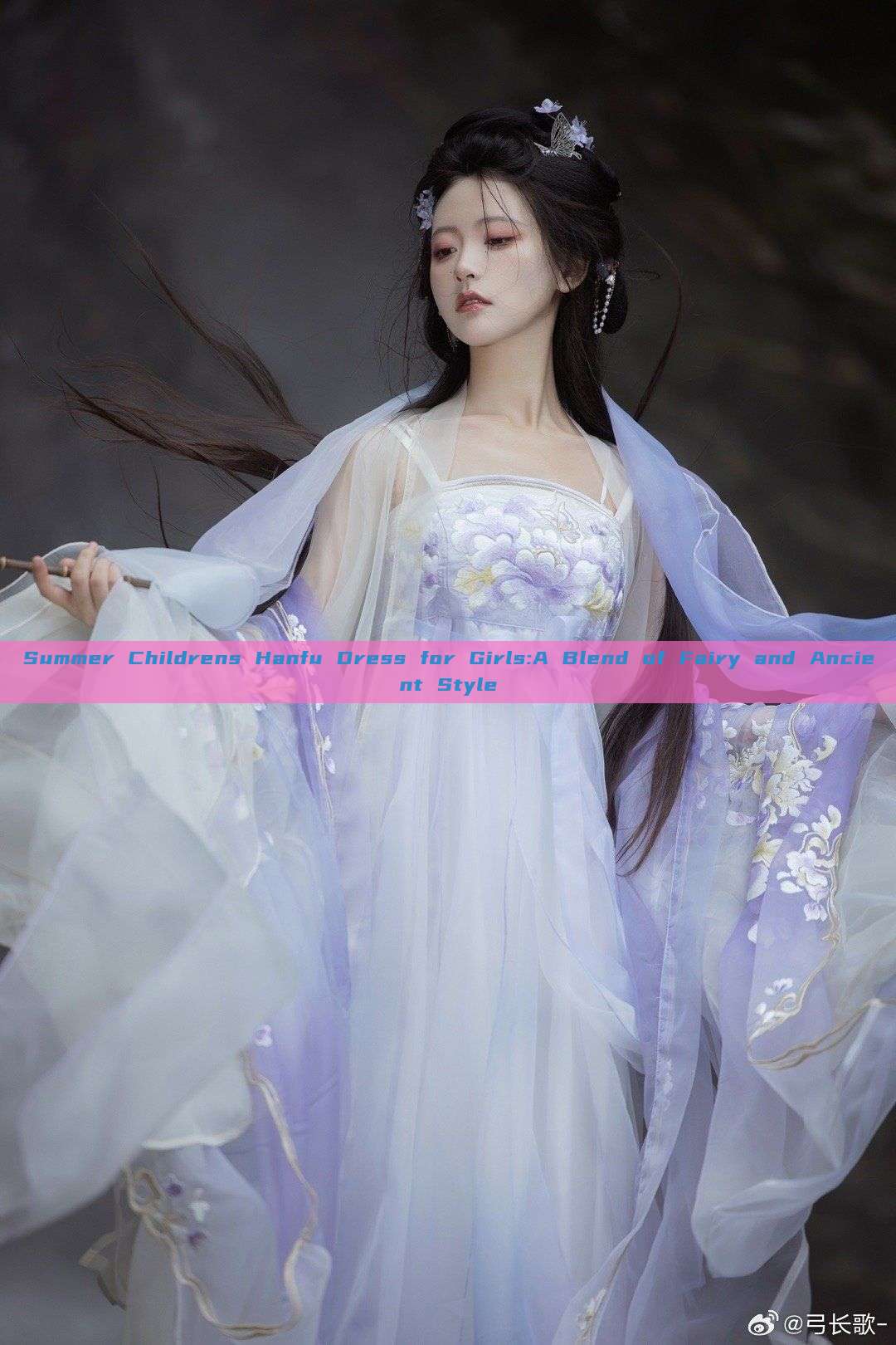 Summer Childrens Hanfu Dress for Girls:A Blend of Fairy and Ancient Style Summer Childrens Hanfu Dress for Girls:A Blend of Fairy and Ancient Style