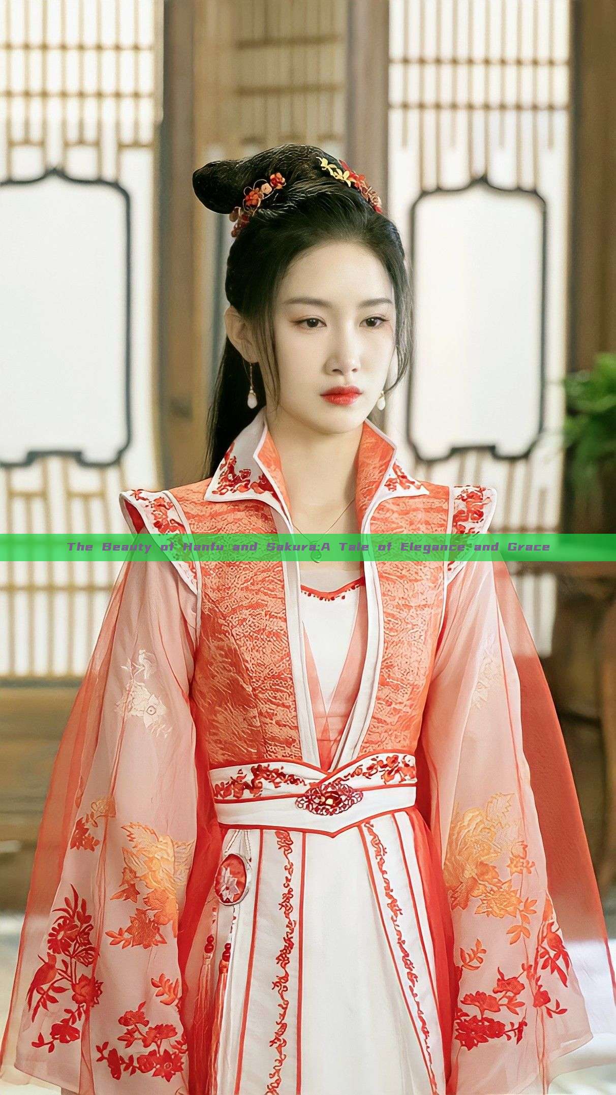 The Beauty of Hanfu and Sakura:A Tale of Elegance and Grace The Beauty of Hanfu and Sakura:A Tale of Elegance and Grace