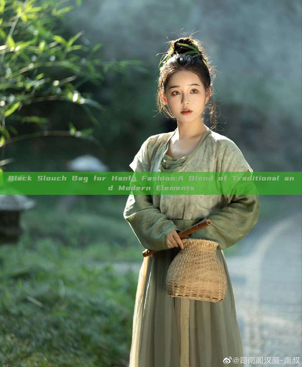 Black Slouch Bag for Hanfu Fashion:A Blend of Traditional and Modern Elements Black Slouch Bag for Hanfu Fashion:A Blend of Traditional and Modern Elements