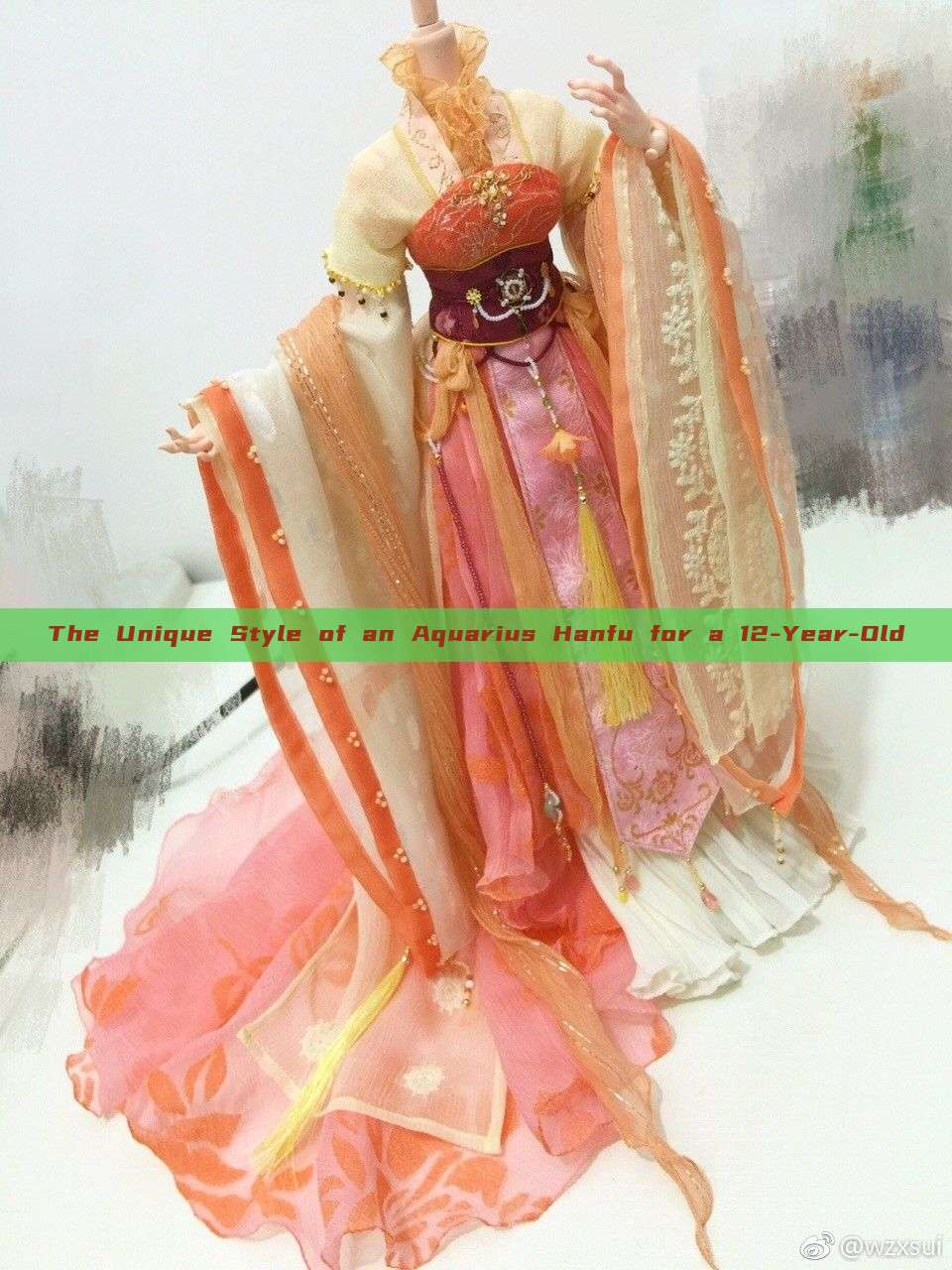 The Unique Style of an Aquarius Hanfu for a 12-Year-Old The Unique Style of an Aquarius Hanfu for a 12-Year-Old