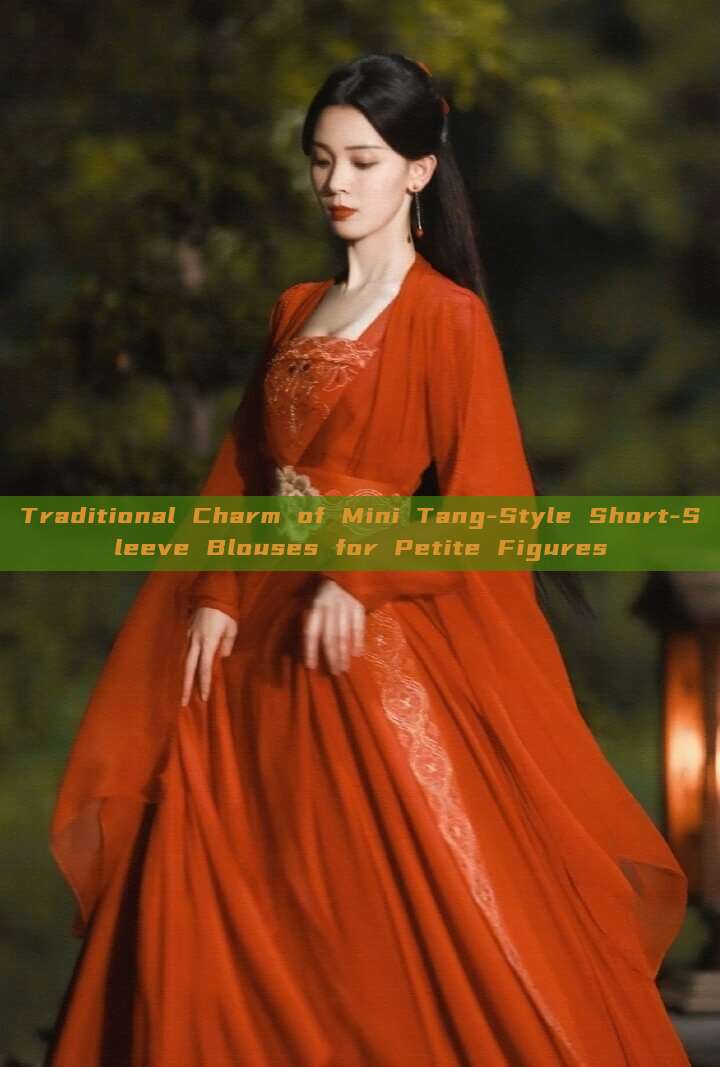 Traditional Charm of Mini Tang-Style Short-Sleeve Blouses for Petite Figures