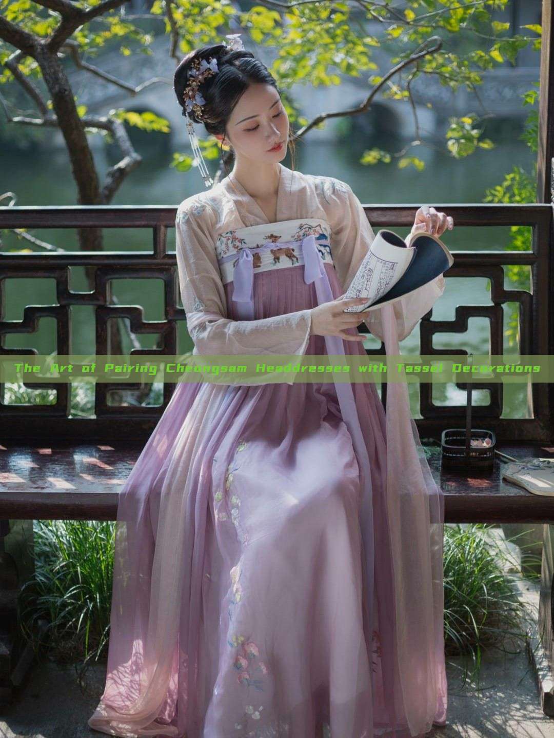 The Art of Pairing Cheongsam Headdresses with Tassel Decorations The Art of Pairing Cheongsam Headdresses with Tassel Decorations