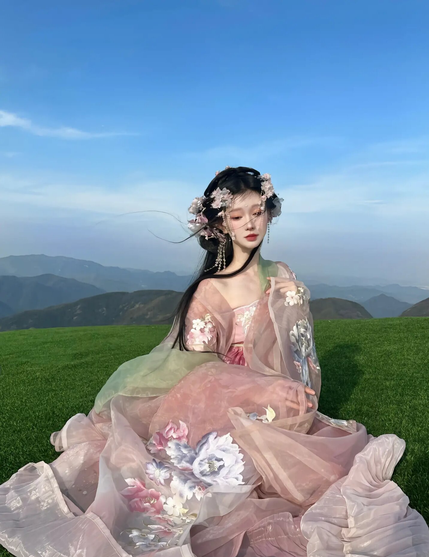 女童汉服国风旗袍 女童汉服国风旗袍
