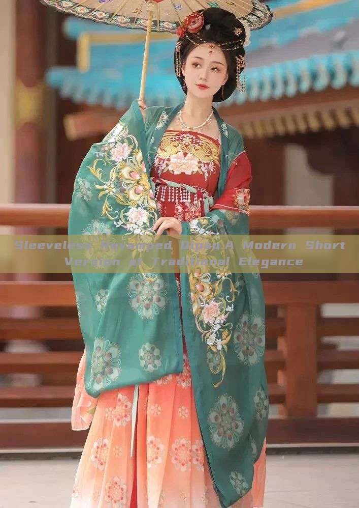 Sleeveless Revamped Qipao:A Modern Short Version of Traditional Elegance