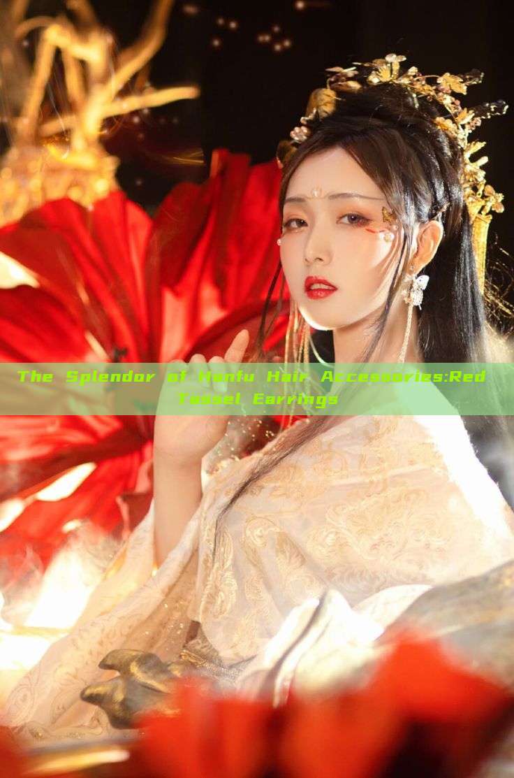 The Splendor of Hanfu Hair Accessories:Red Tassel Earrings The Splendor of Hanfu Hair Accessories:Red Tassel Earrings