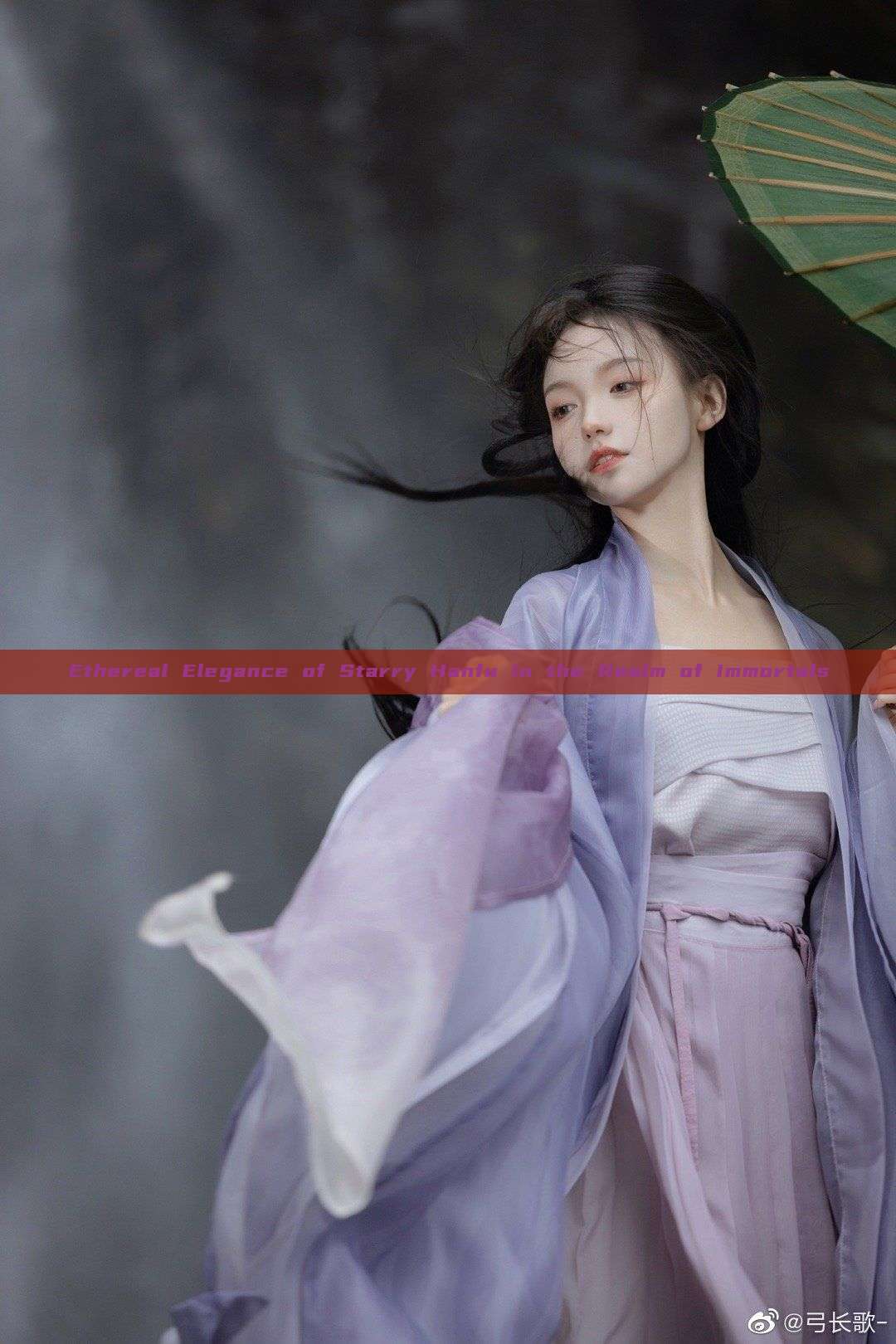 Ethereal Elegance of Starry Hanfu in the Realm of Immortals Ethereal Elegance of Starry Hanfu in the Realm of Immortals