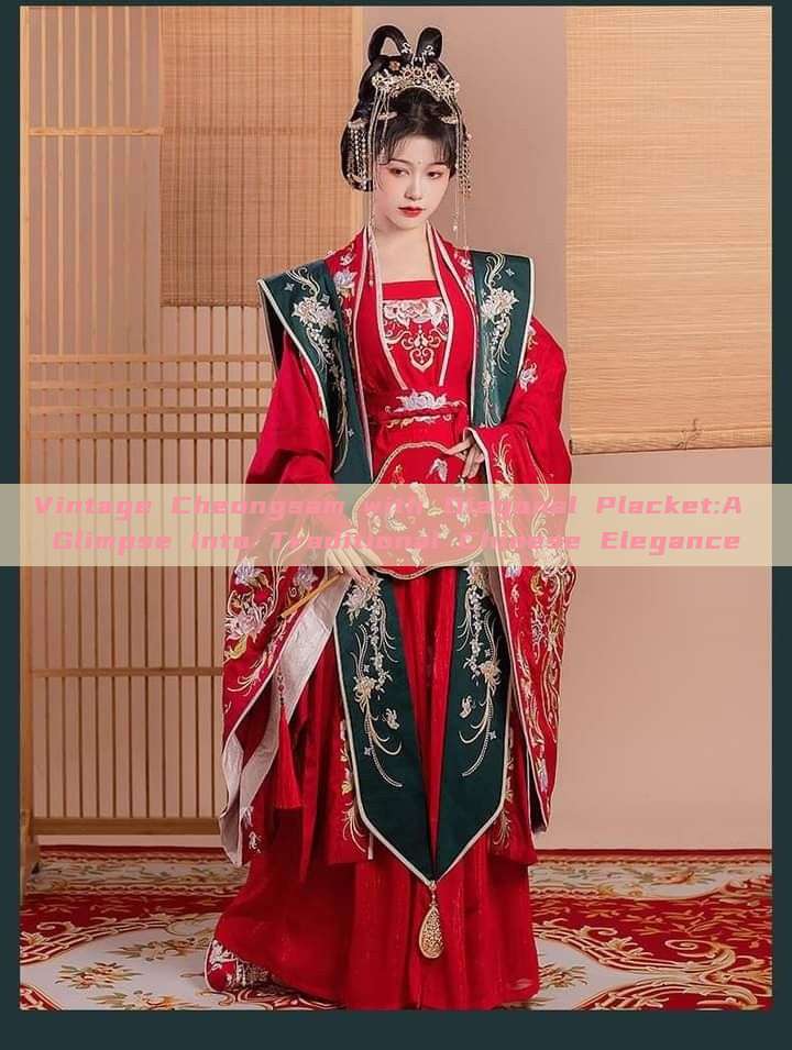 Vintage Cheongsam with Diagonal Placket:A Glimpse into Traditional Chinese Elegance Vintage Cheongsam with Diagonal Placket:A Glimpse into Traditional Chinese Elegance