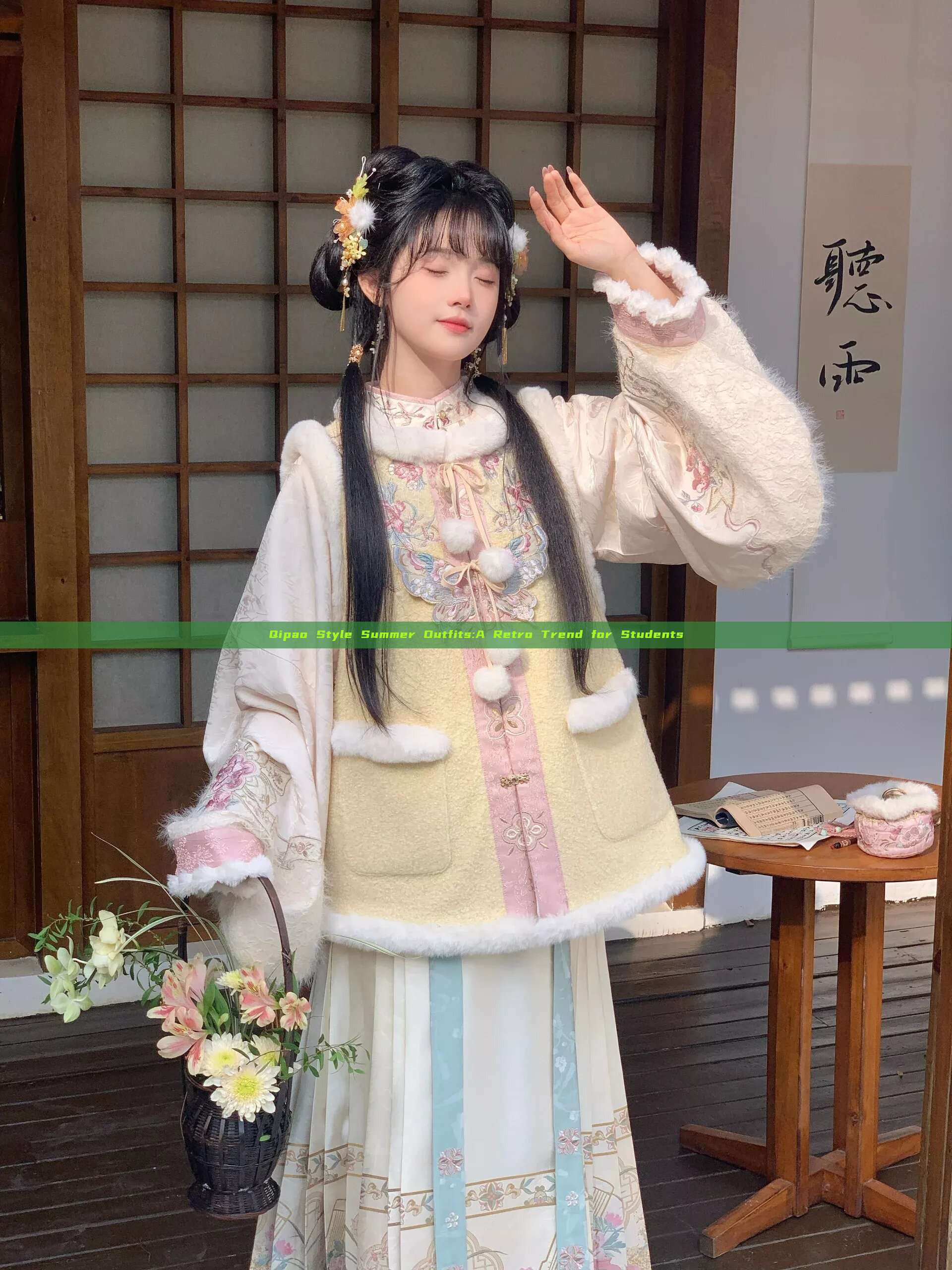 Qipao Style Summer Outfits:A Retro Trend for Students Qipao Style Summer Outfits:A Retro Trend for Students