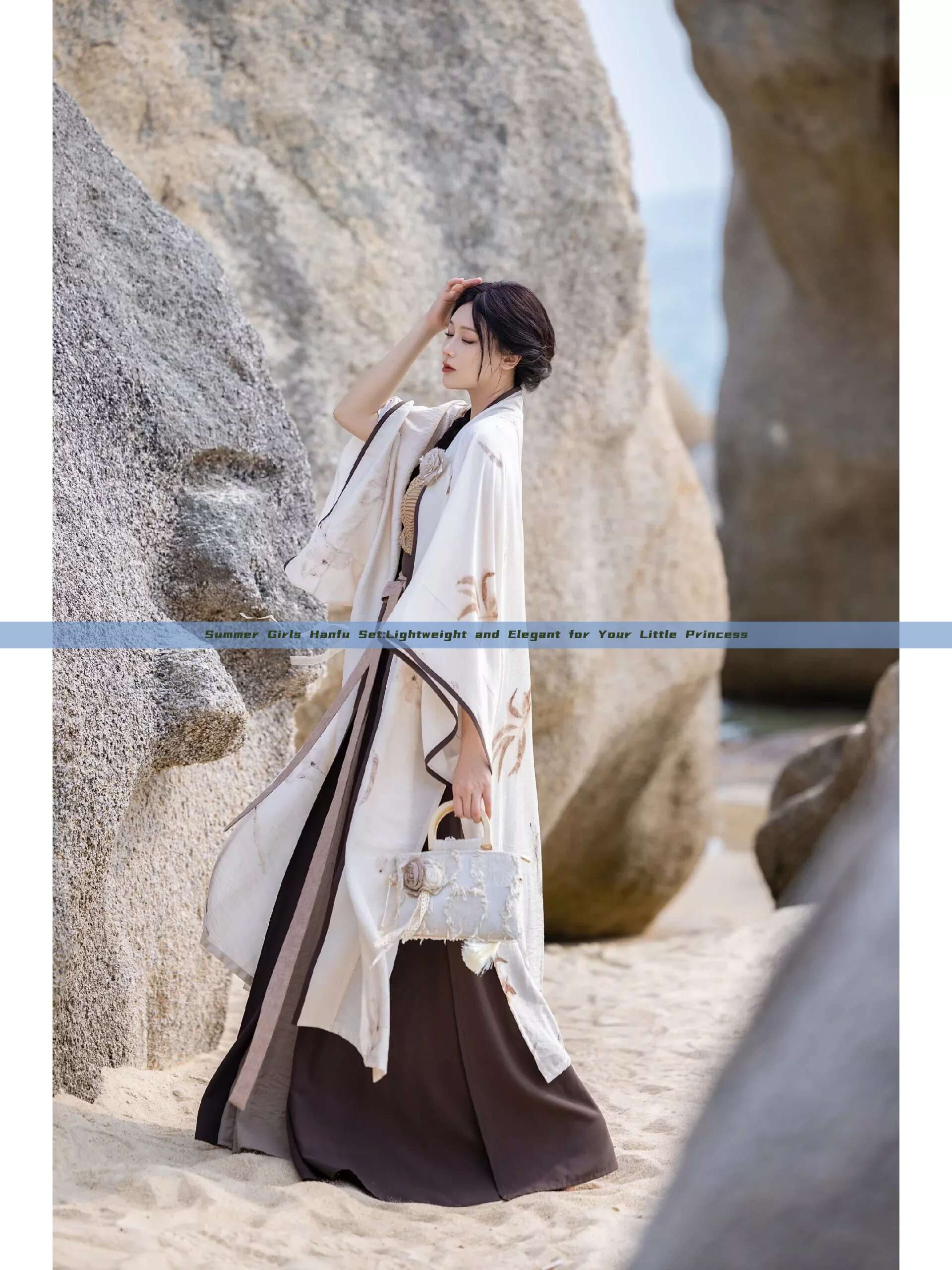 Summer Girls Hanfu Set:Lightweight and Elegant for Your Little Princess