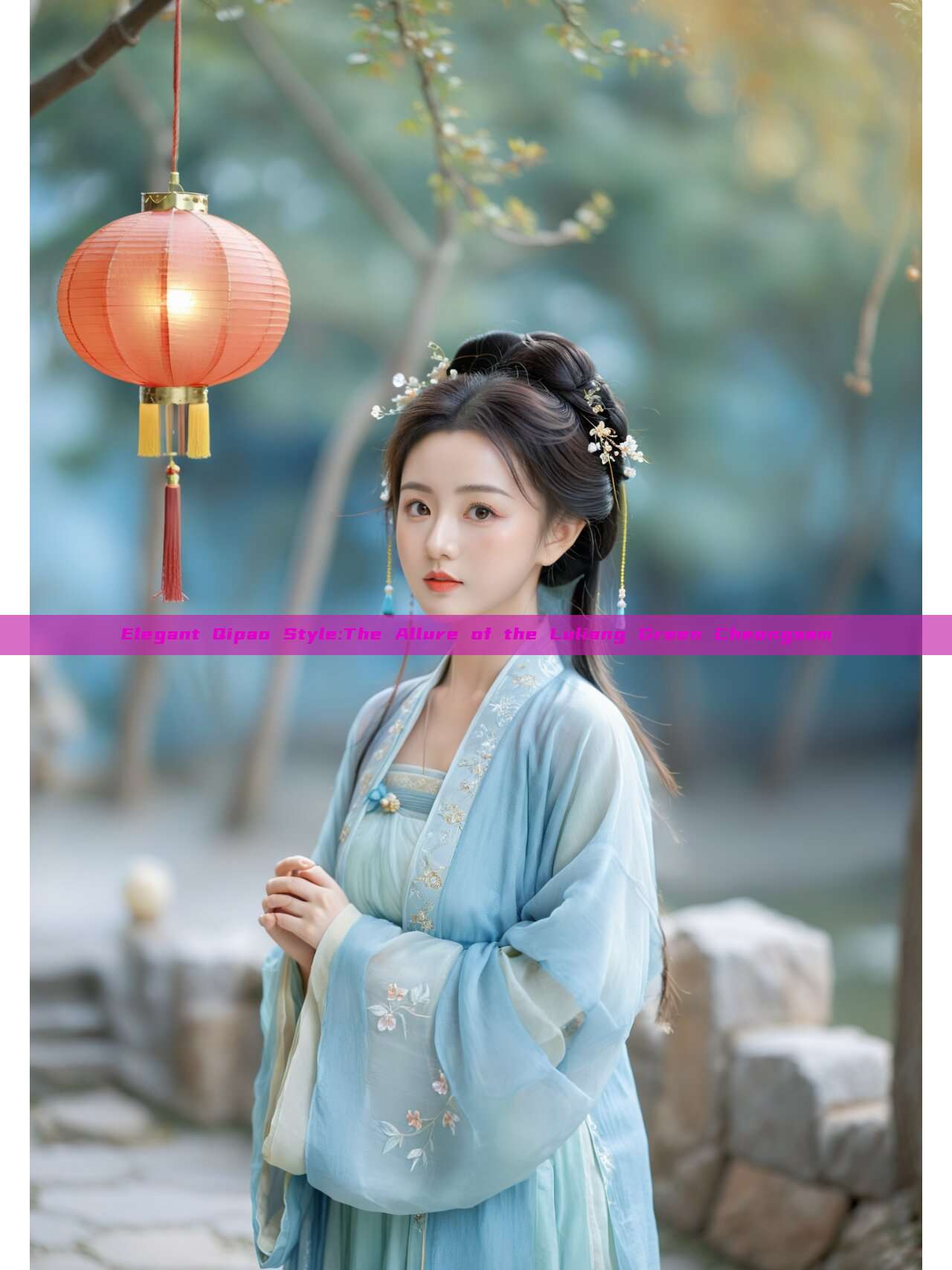 Elegant Qipao Style:The Allure of the Luliang Green Cheongsam Elegant Qipao Style:The Allure of the Luliang Green Cheongsam