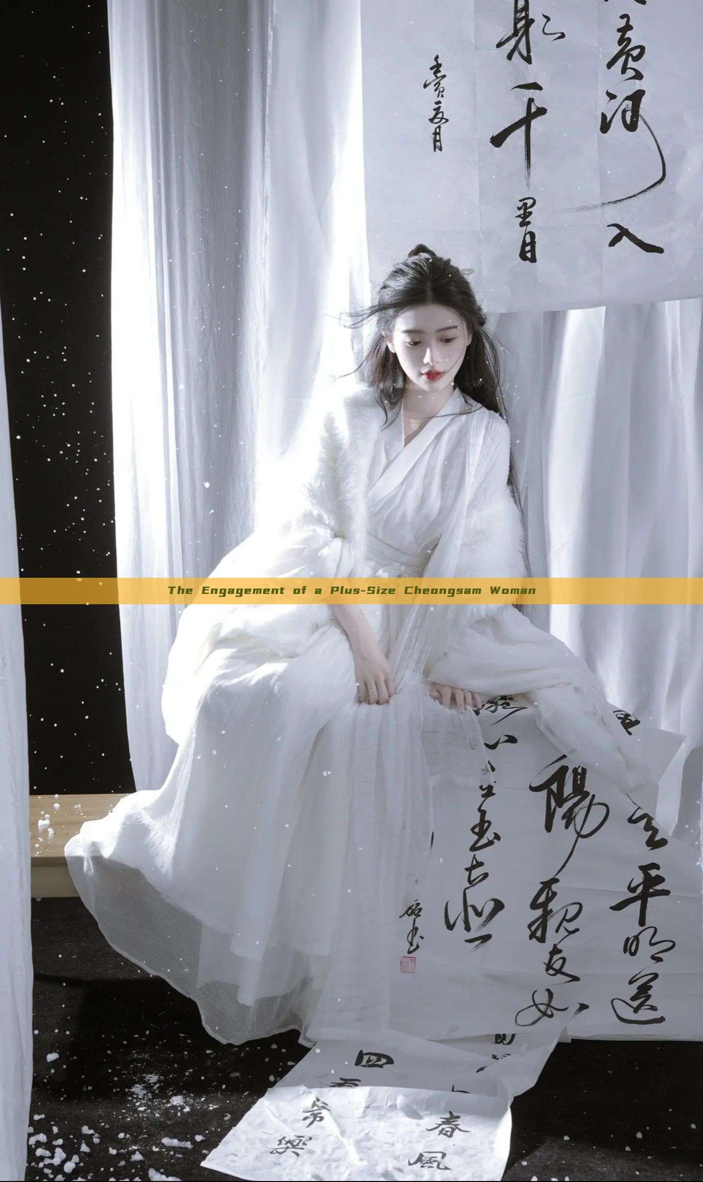 The Engagement of a Plus-Size Cheongsam Woman The Engagement of a Plus-Size Cheongsam Woman