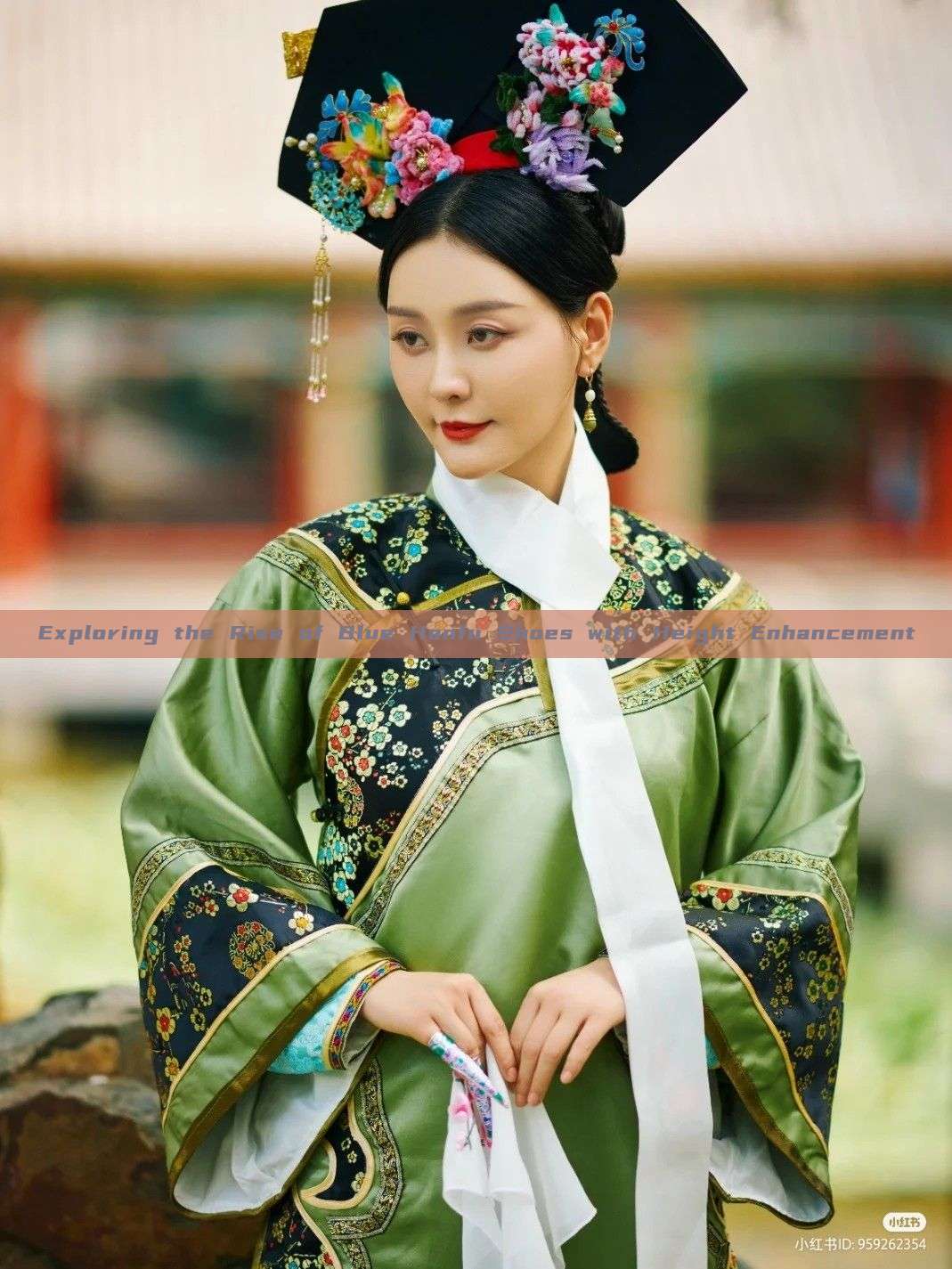 Exploring the Rise of Blue Hanfu Shoes with Height Enhancement Exploring the Rise of Blue Hanfu Shoes with Height Enhancement